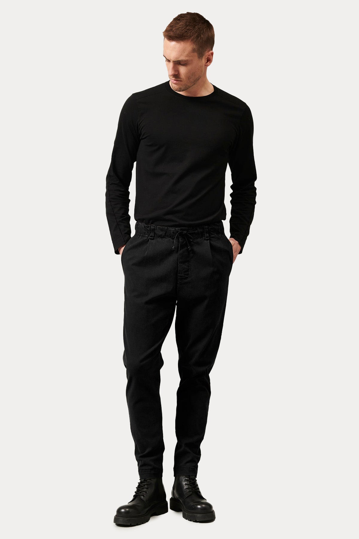 Transit Beli Lastikli Tek Pile Streç Pantolon