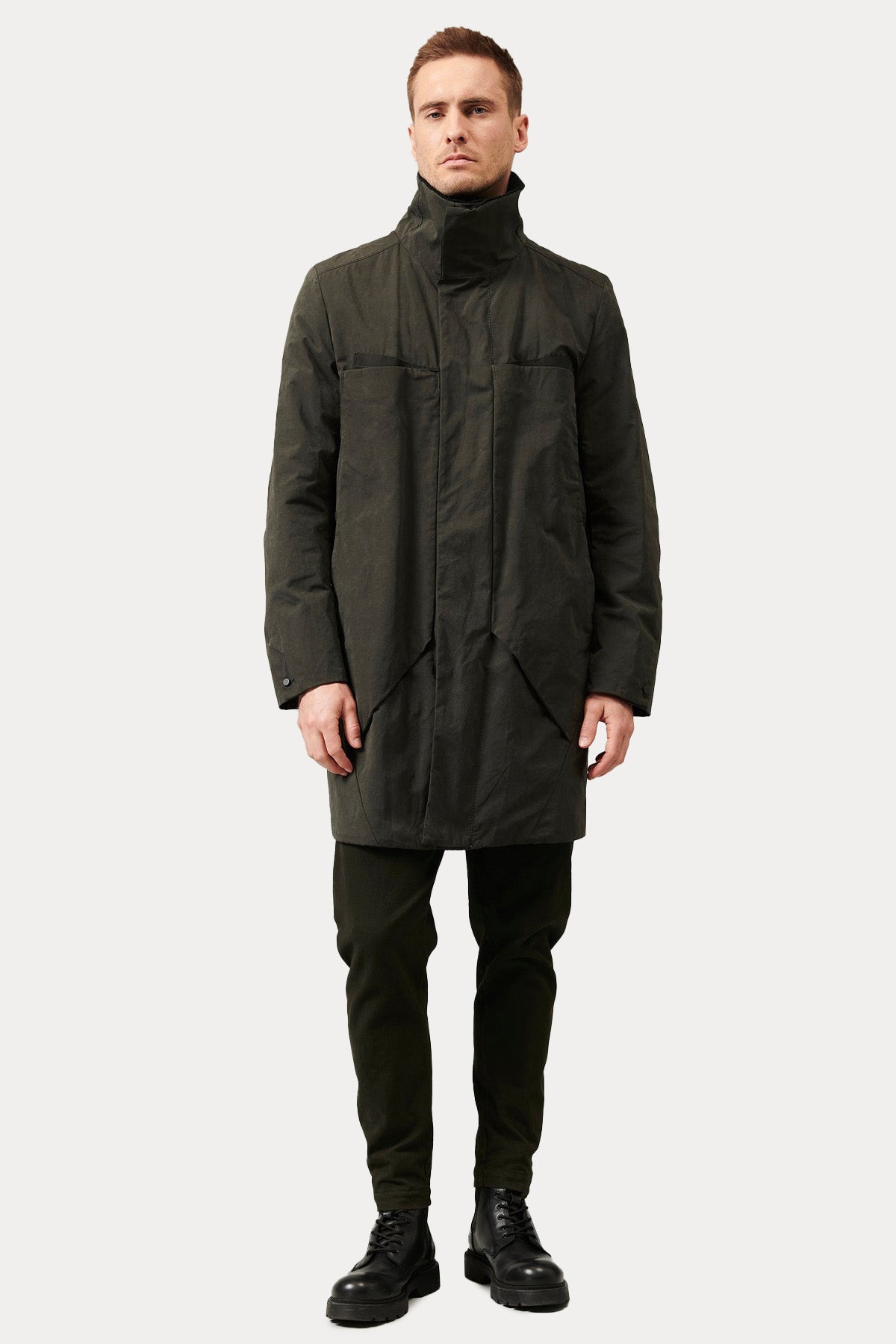 Transit Regular Fit Dik Yaka Kaban