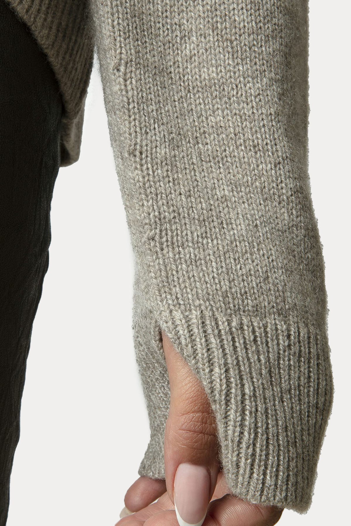 Zadig & Voltaire İkonik Yıldız Logolu İnce Örgü Kaşmir Triko