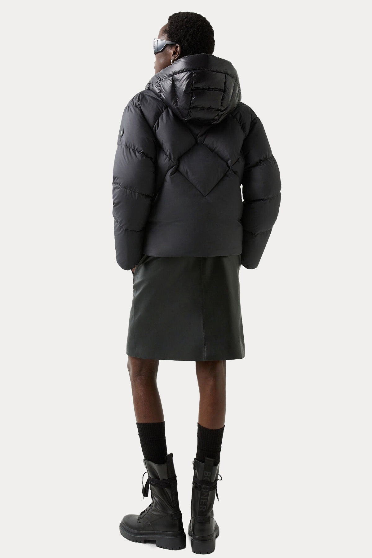 Bogner Xally Kapüşonlu Puffer Mont-Mont-Libas