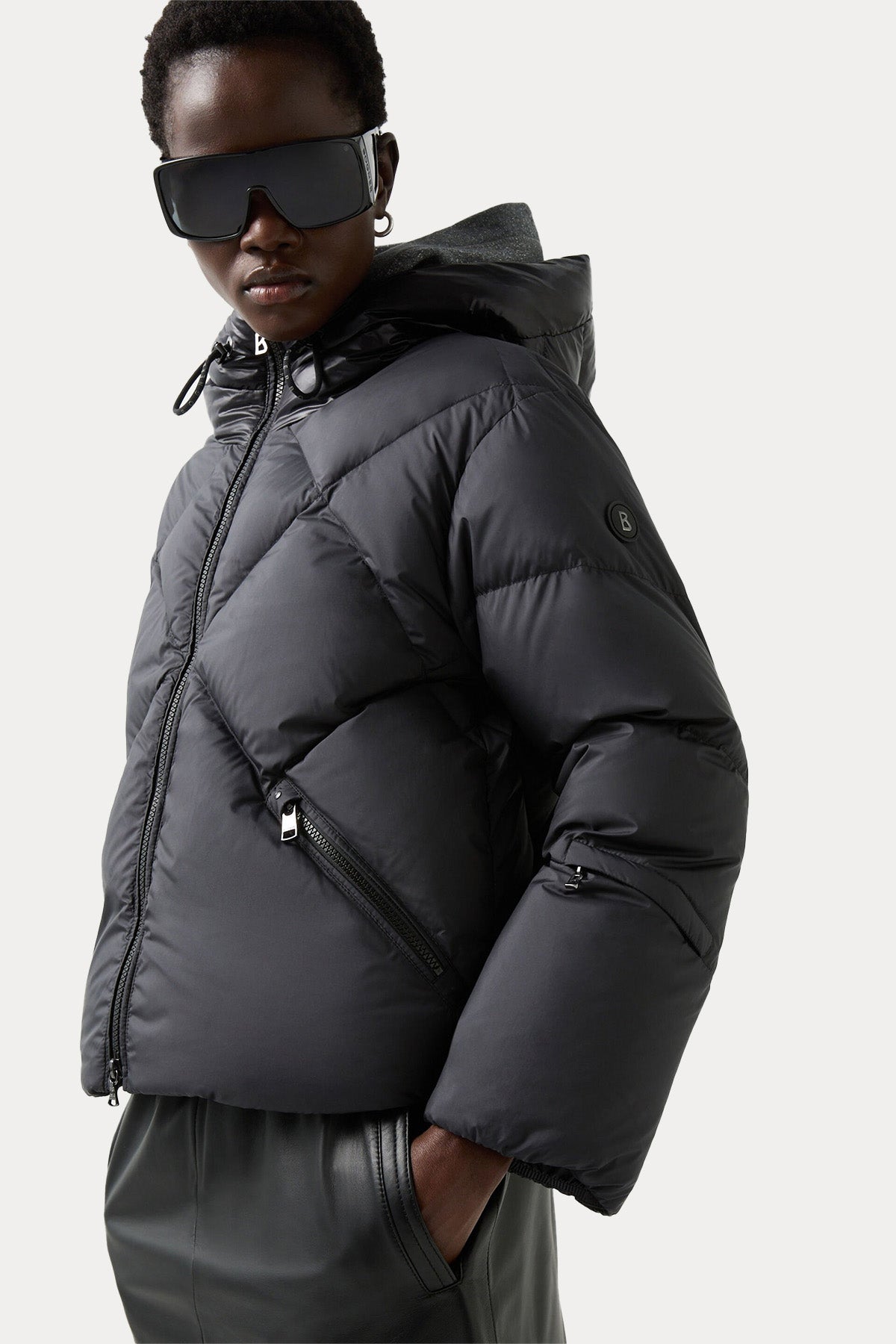 Bogner Xally Kapüşonlu Puffer Mont-Mont-Libas