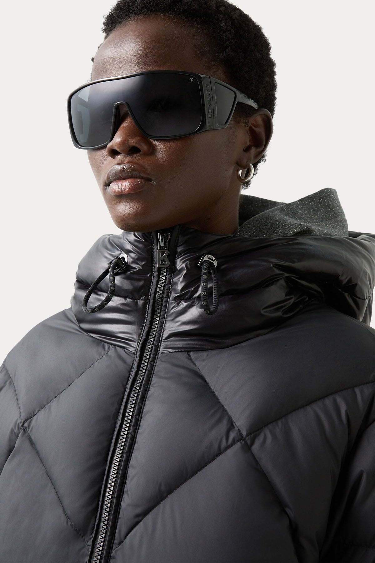 Bogner Xally Kapüşonlu Puffer Mont-Mont-Libas