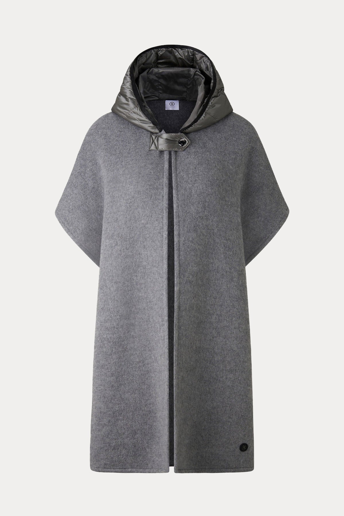 Bogner Nilla Loose Fit Kapüşonlu Yün Panço