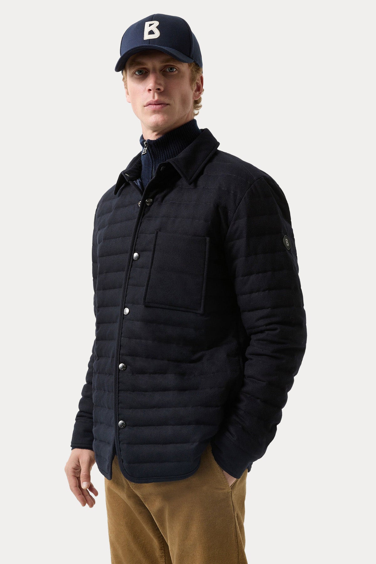 Bogner Olli Regular Fit Dolgulu Gömlek Ceket-Ceket-Libas