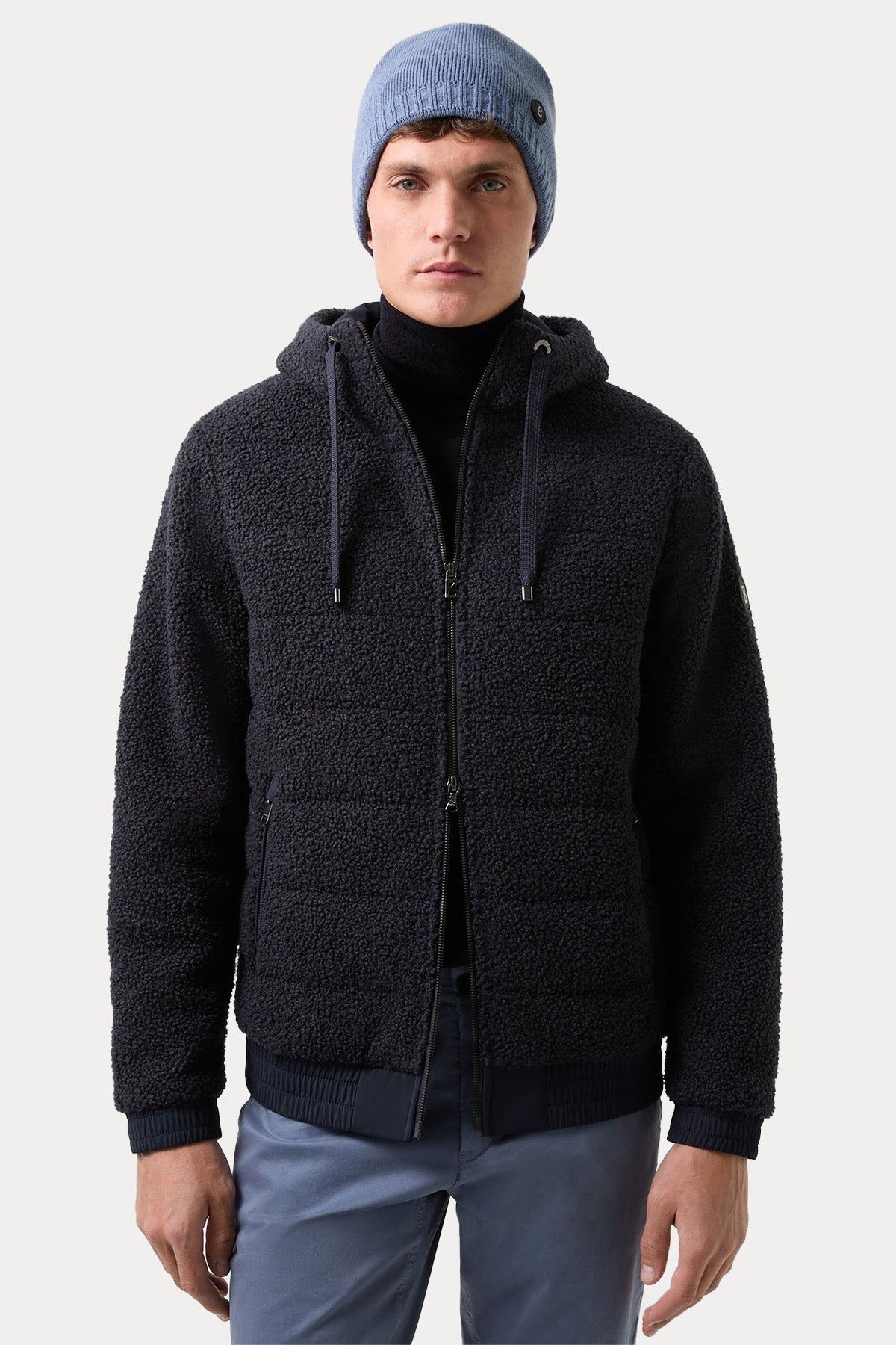 Bogner Ethan Loose Fit Kapüşonlu Polar Ceket-Ceket-Libas