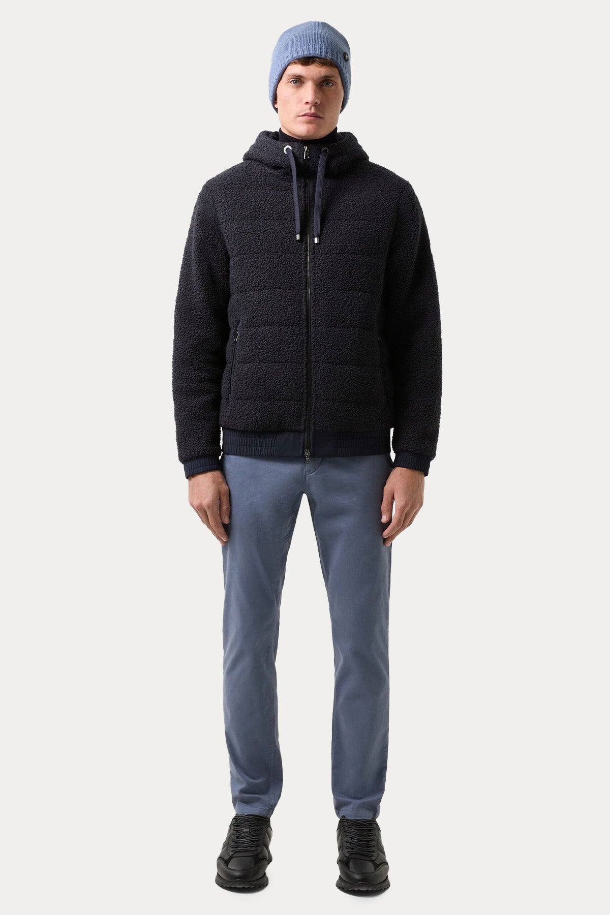 Bogner Ethan Loose Fit Kapüşonlu Polar Ceket-Ceket-Libas