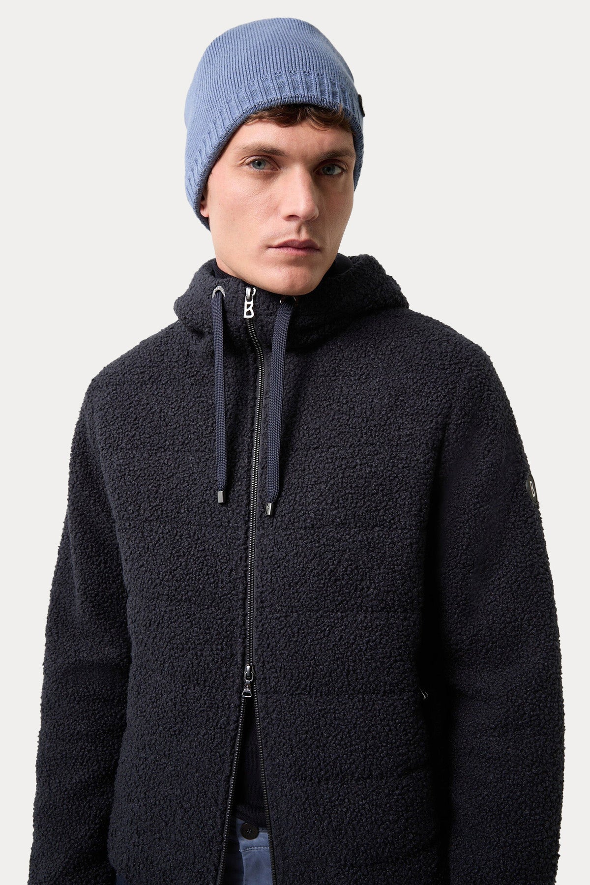 Bogner Ethan Loose Fit Kapüşonlu Polar Ceket-Ceket-Libas