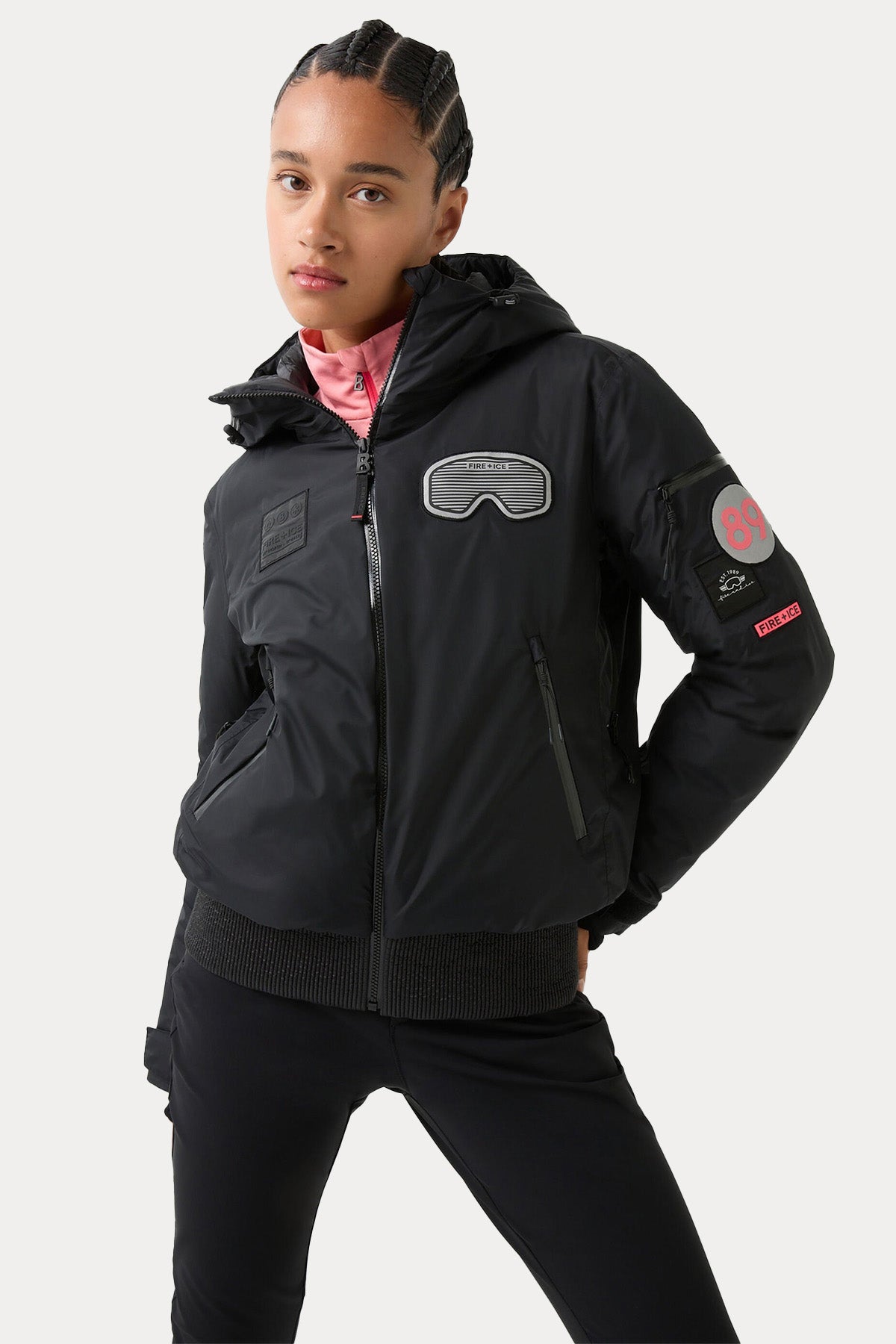 Bogner Emely Fire Ice Kapüşonlu Puffer Kayak Montu