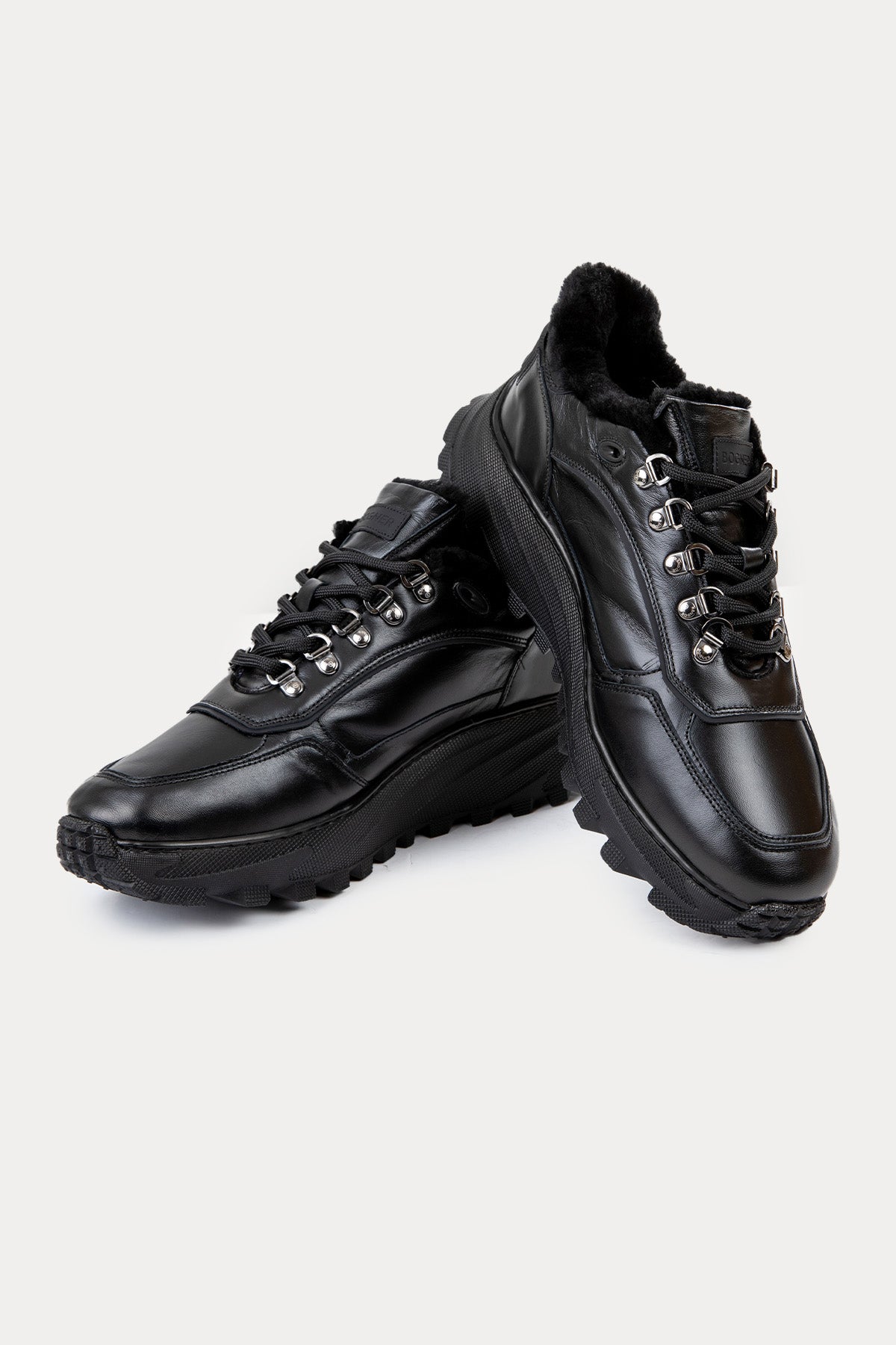 Bogner Sheffield İçi Kürklü Deri Sneaker Ayakkabı-Ayakkabı-Libas