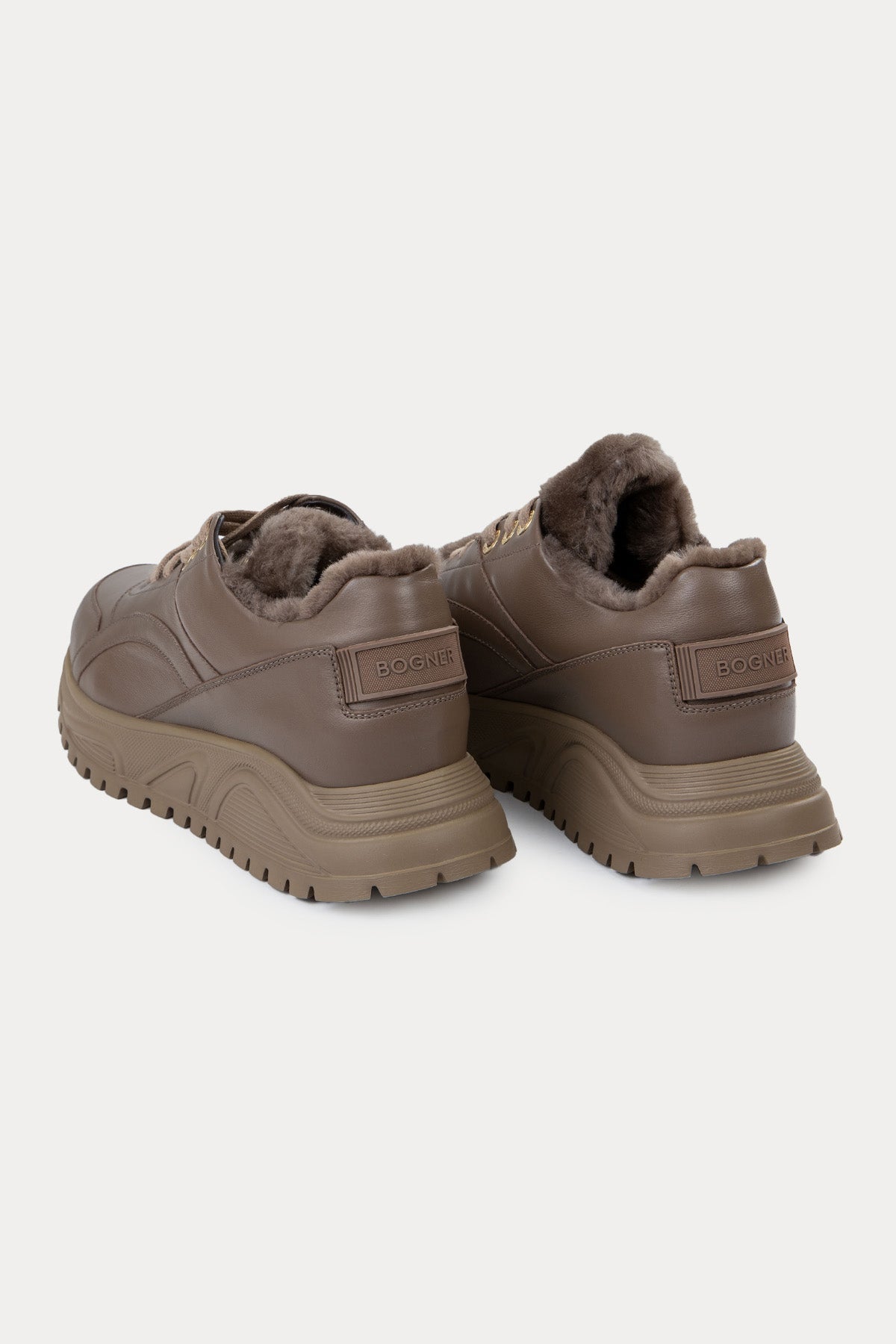 Bogner Malaga İçi Kürklü Deri Sneaker Ayakkabı-Ayakkabı-Libas