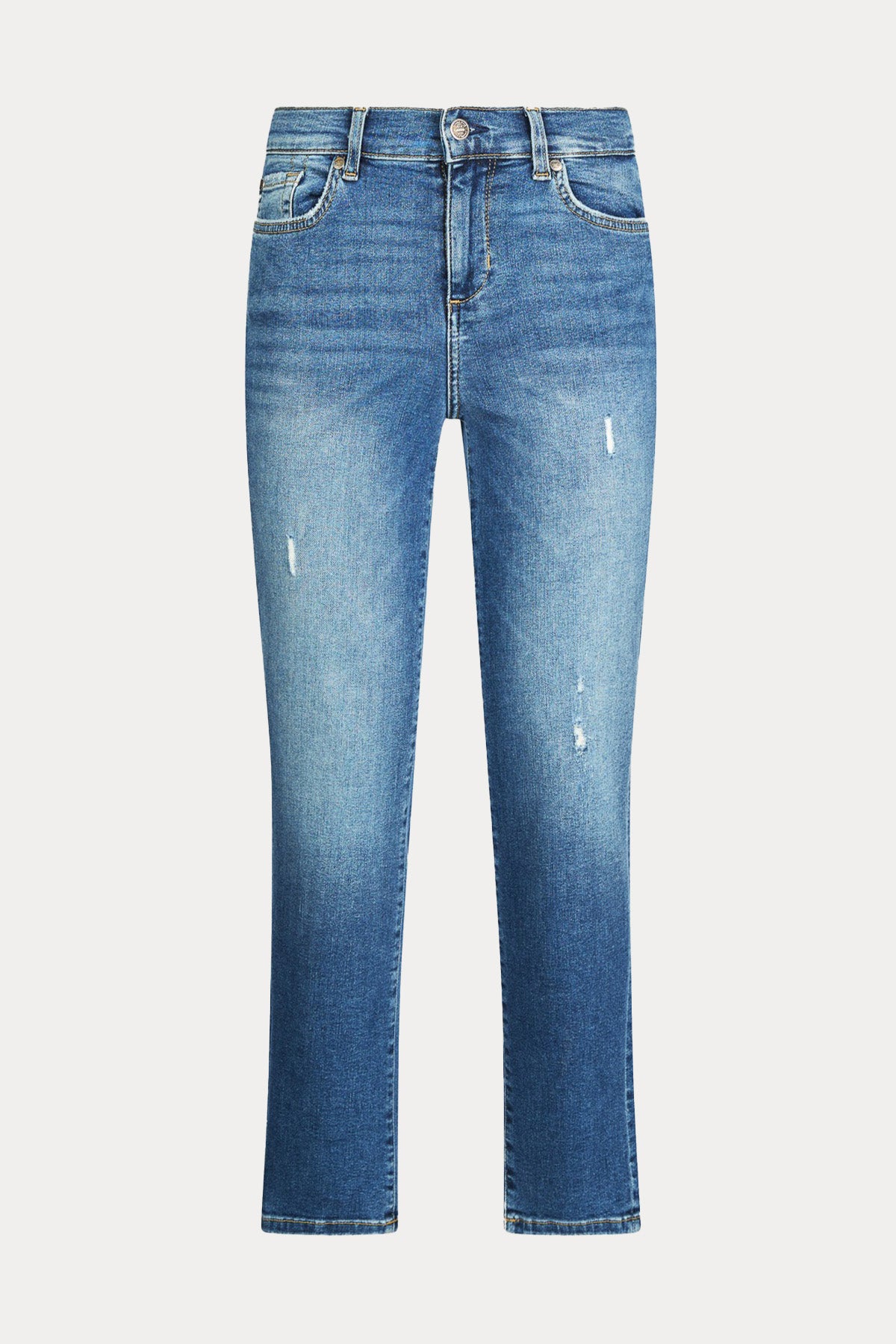 Liu Jo Slim Fit Yıkamalı Streç Jeans