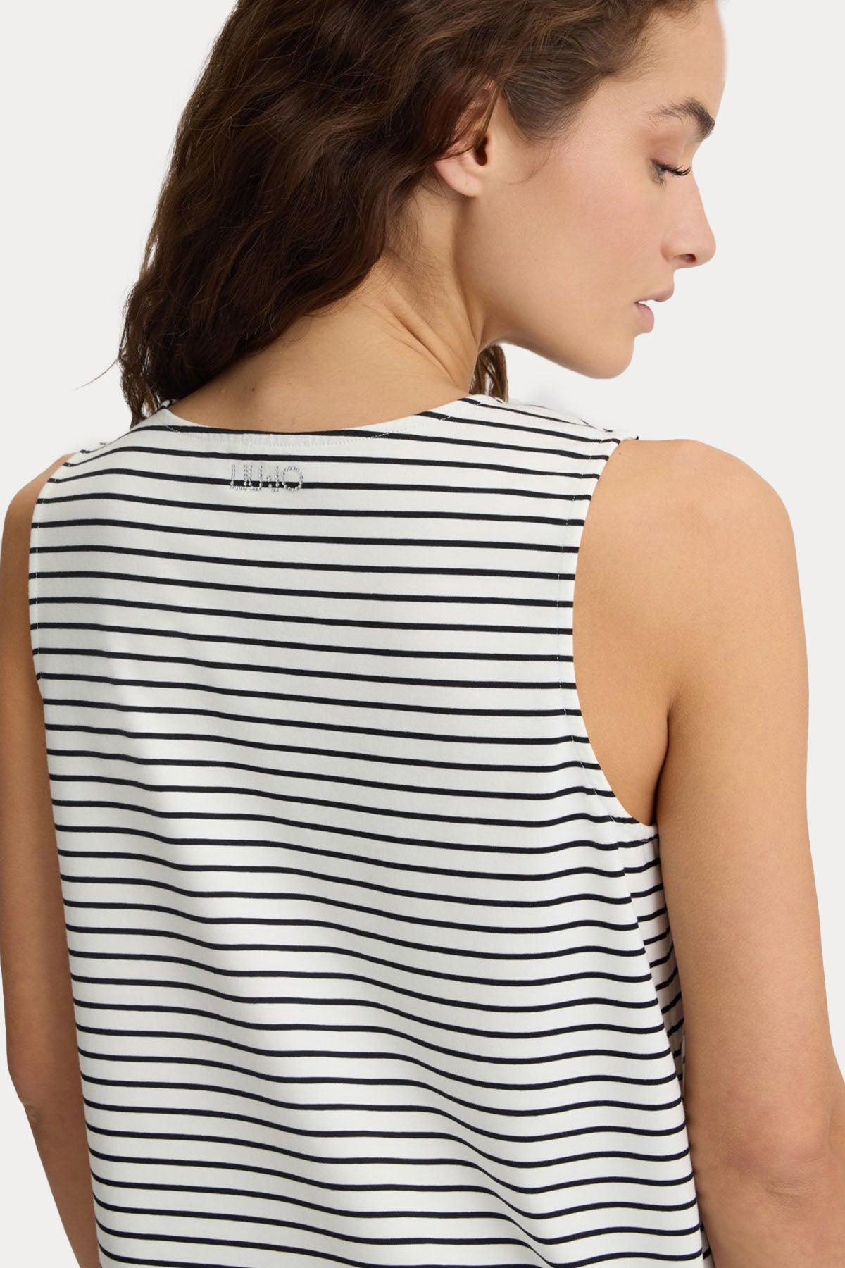 Liu Jo Çizgili Streç Bluz