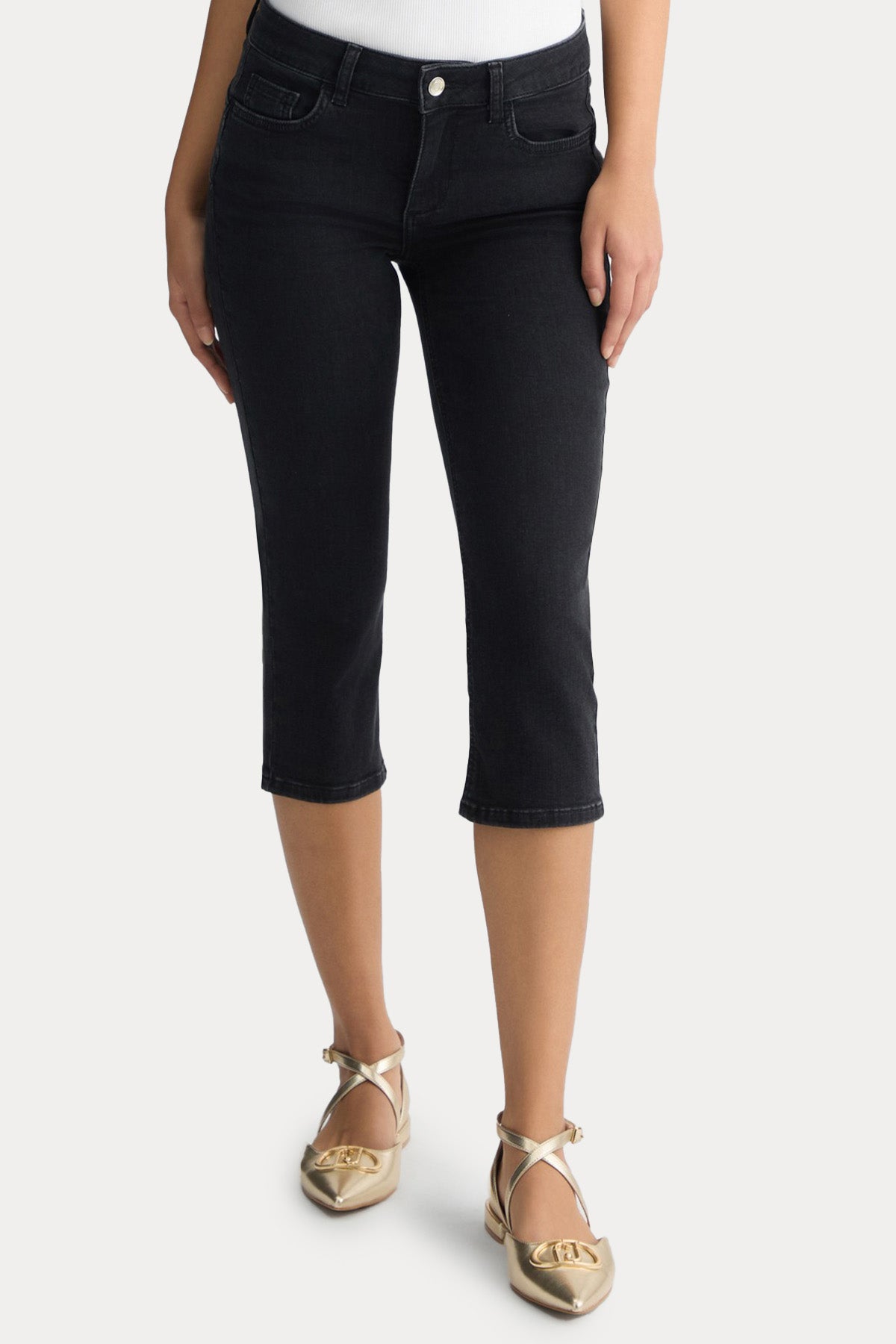 Liu Jo Skinny Fit Streç Crop Jeans