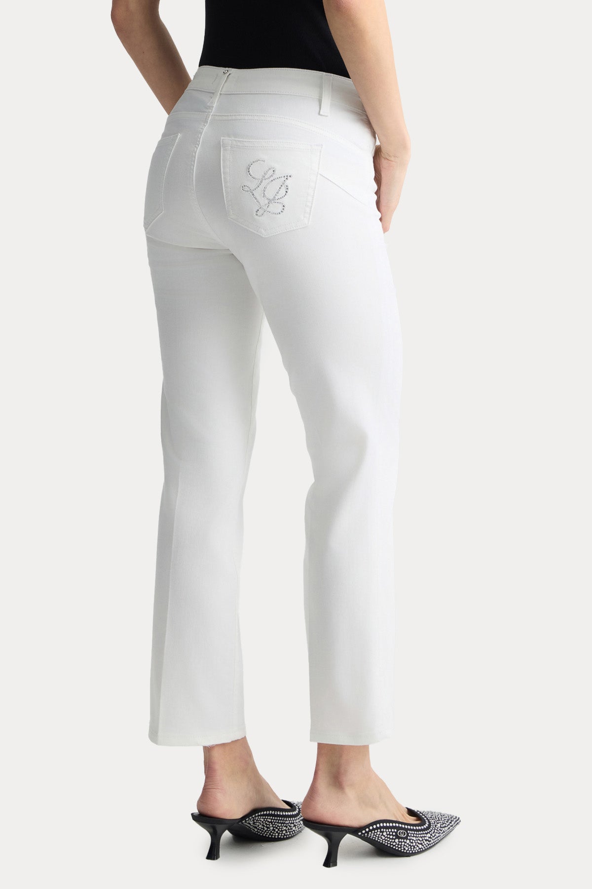 Liu Jo Regular Fit Yüksek Belli Pantolon