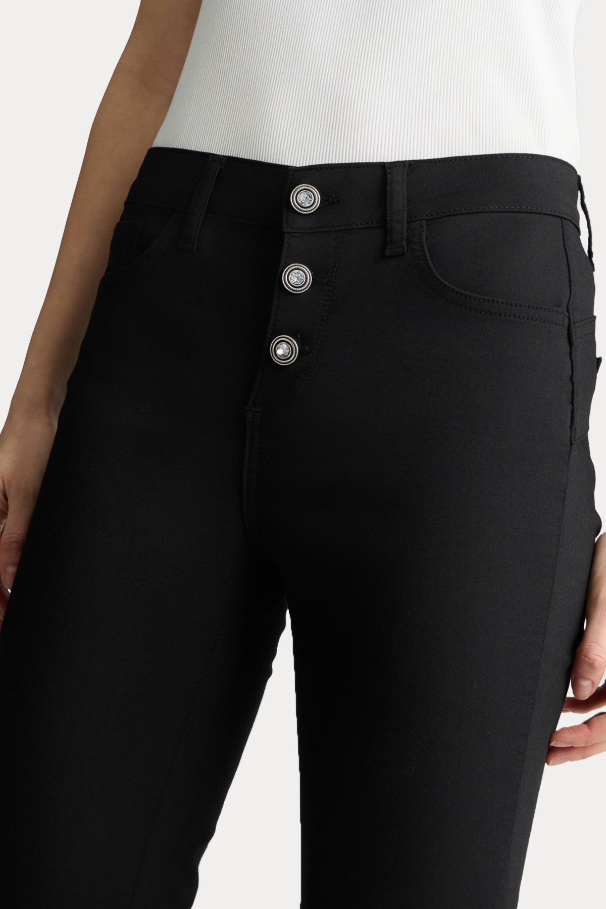 Liu Jo Regular Fit Yüksek Bel Pantolon