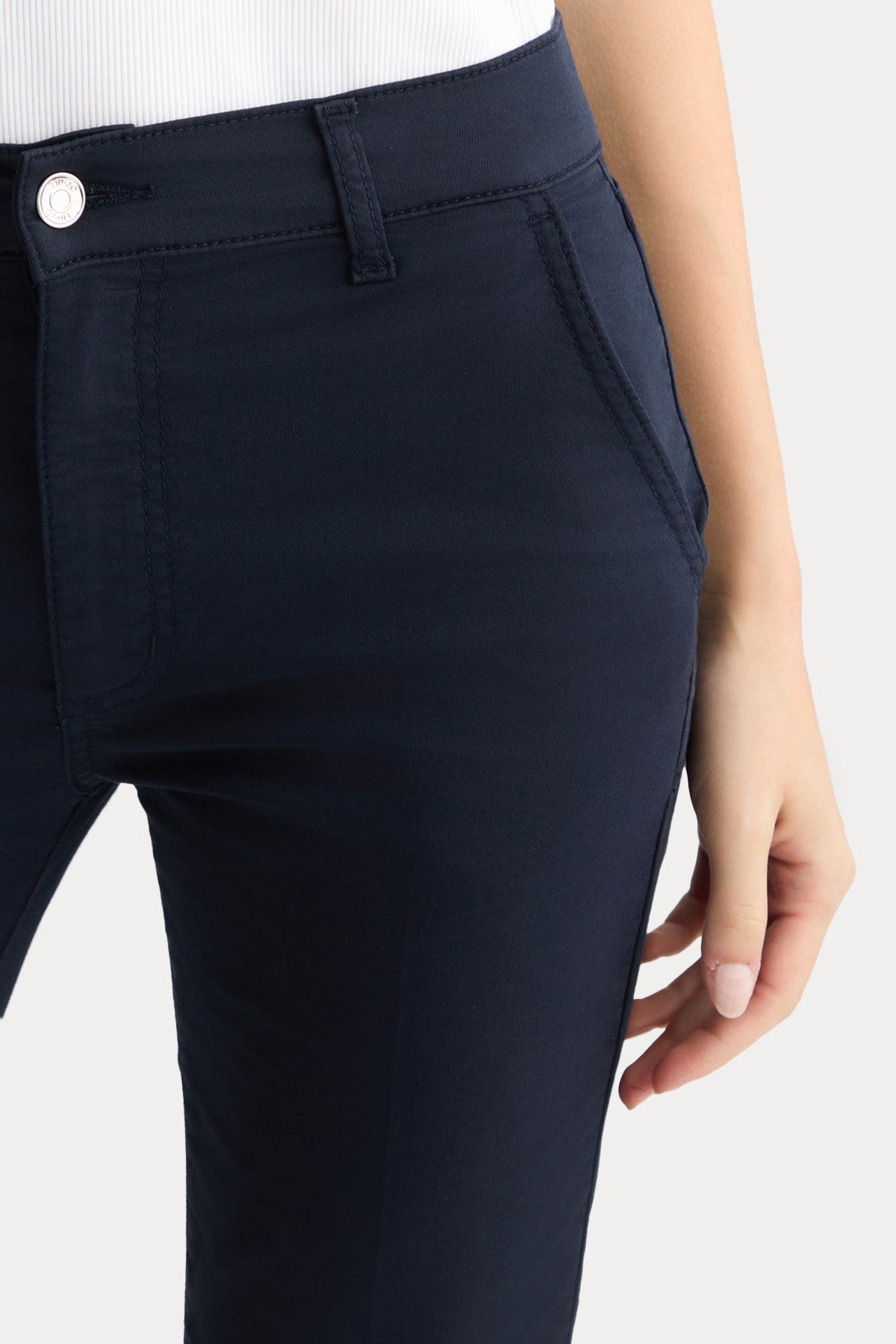 Liu Jo Straight Fit Yandan Cepli Streç Pantolon