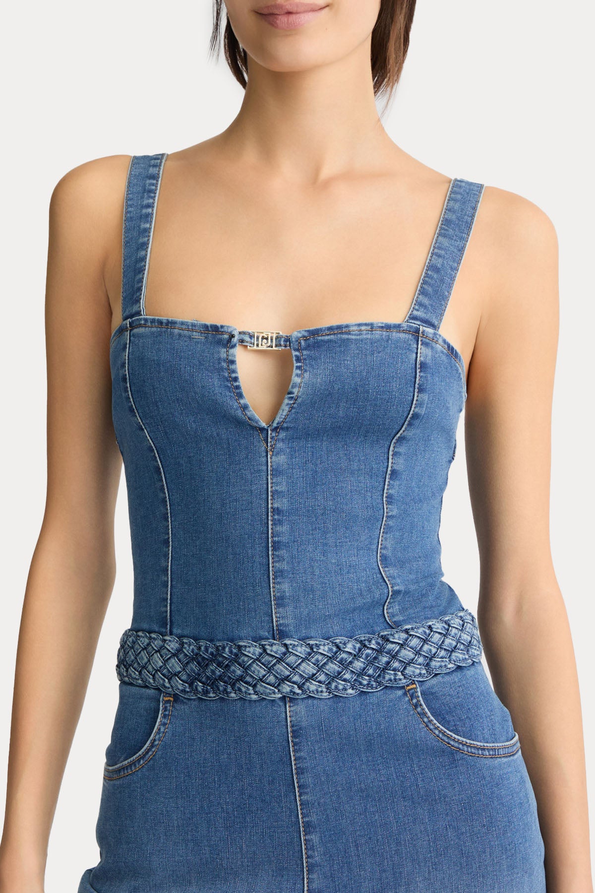 Liu Jo Streç Denim Tulum