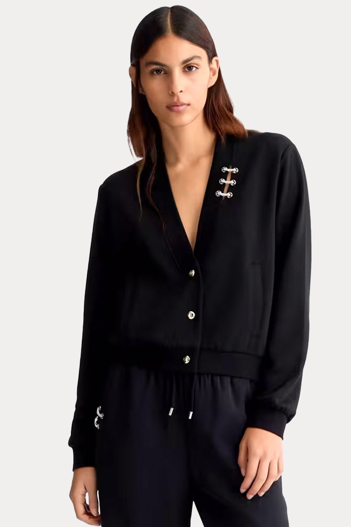 Liu Jo Relaxed Fit Sweatshirt Ceket