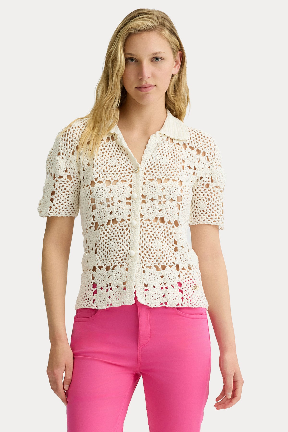 Liu Jo Regular Fit Örgü Gömlek