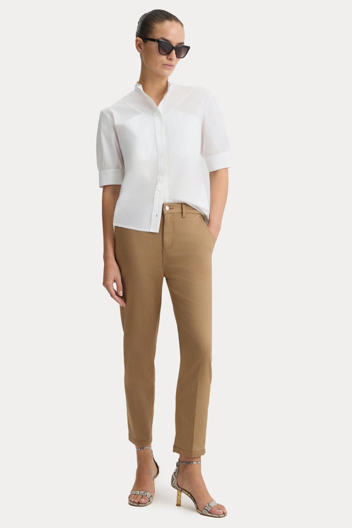 Liu Jo Straight Fit Yandan Cepli Streç Pantolon