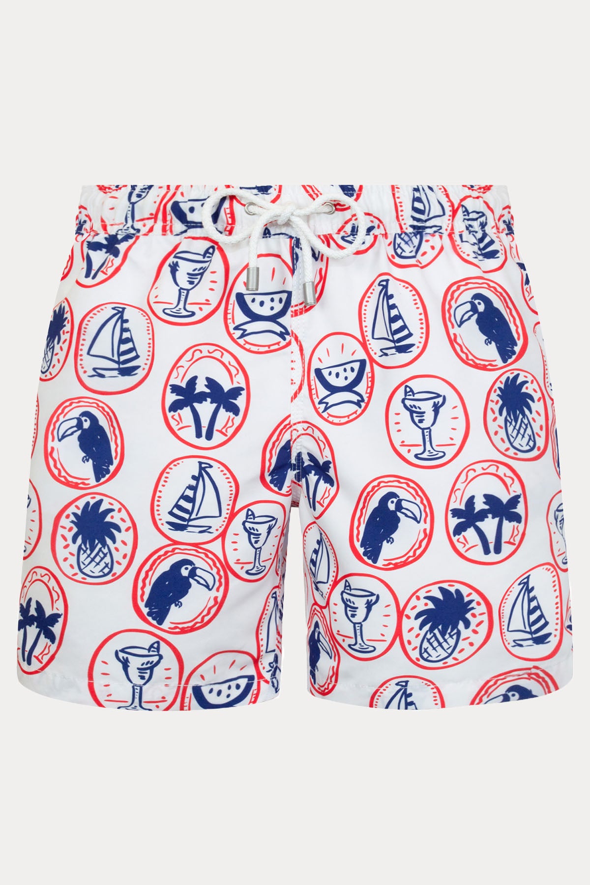Bluemint Arthus White Patch Şort Mayo