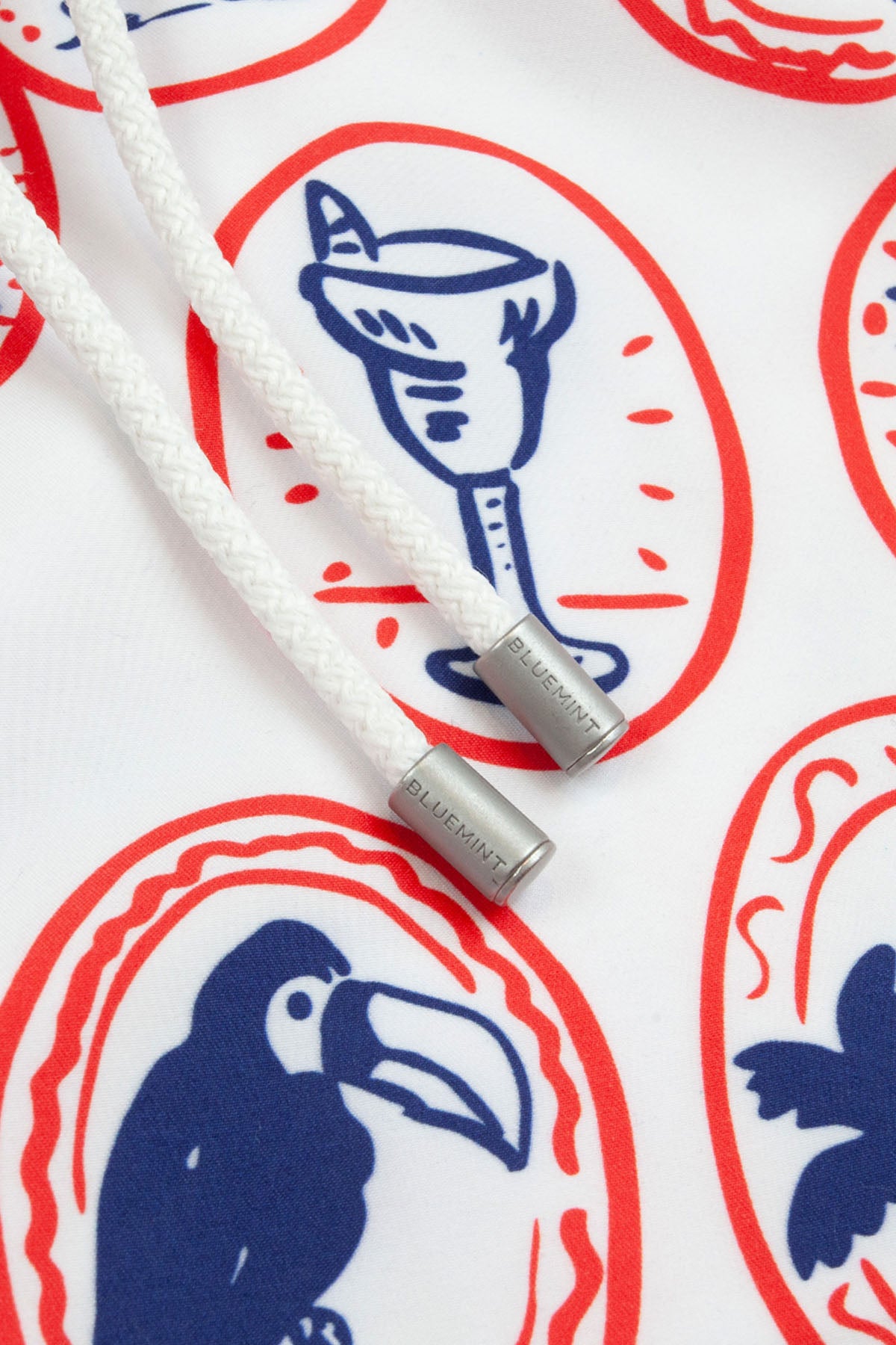 Bluemint Arthus White Patch Şort Mayo