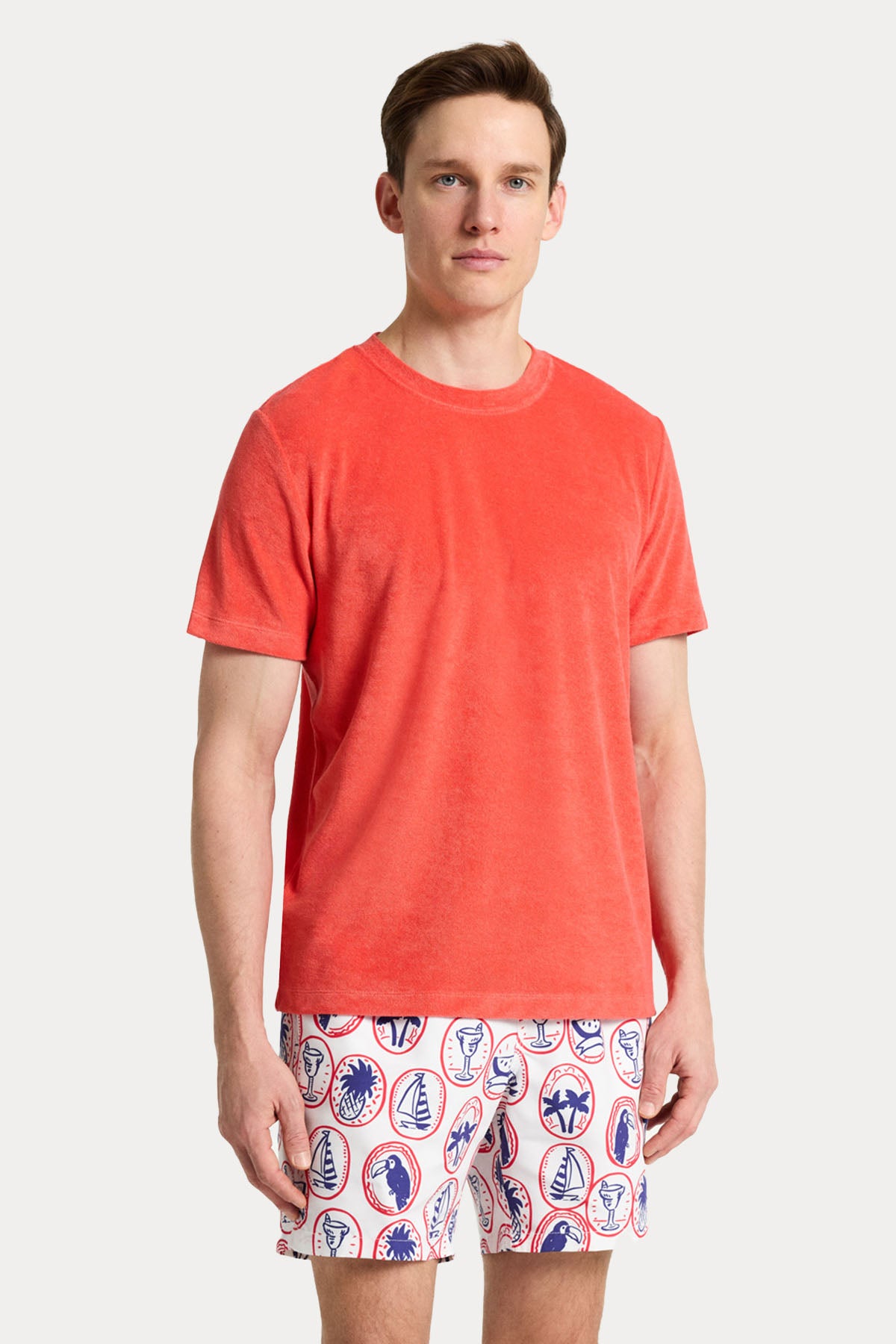 Bluemint Arthus White Patch Şort Mayo