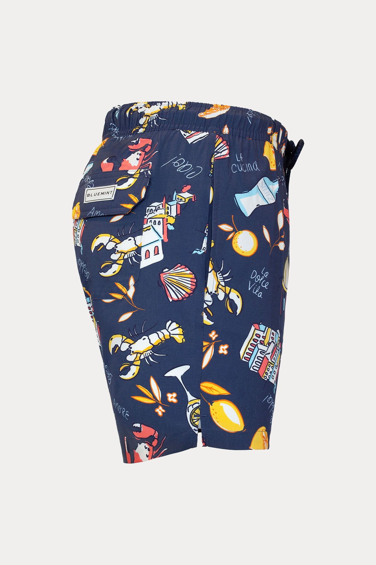 Bluemint Arthus Stretch Navy Spagetti Şort Mayo