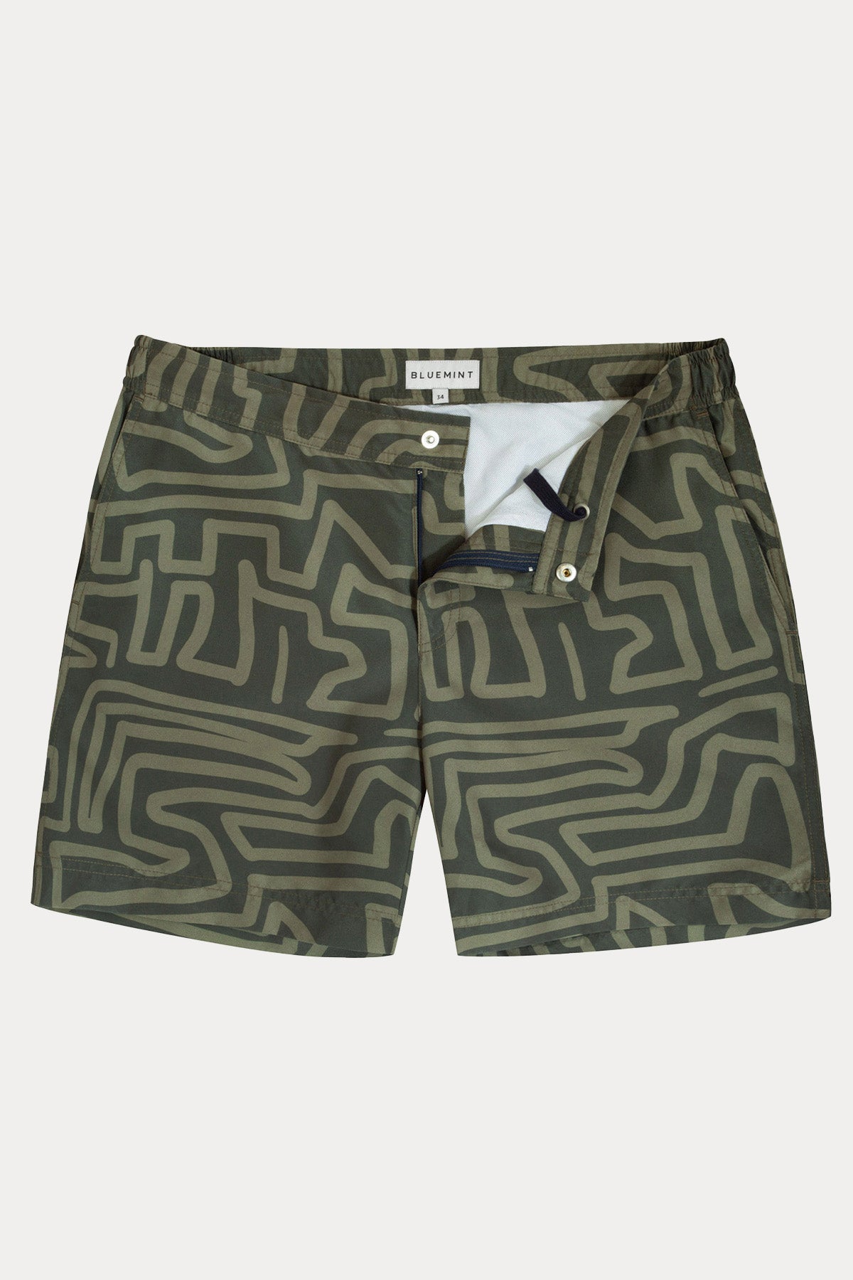 Bluemint Bond Army Maze Şort Mayo