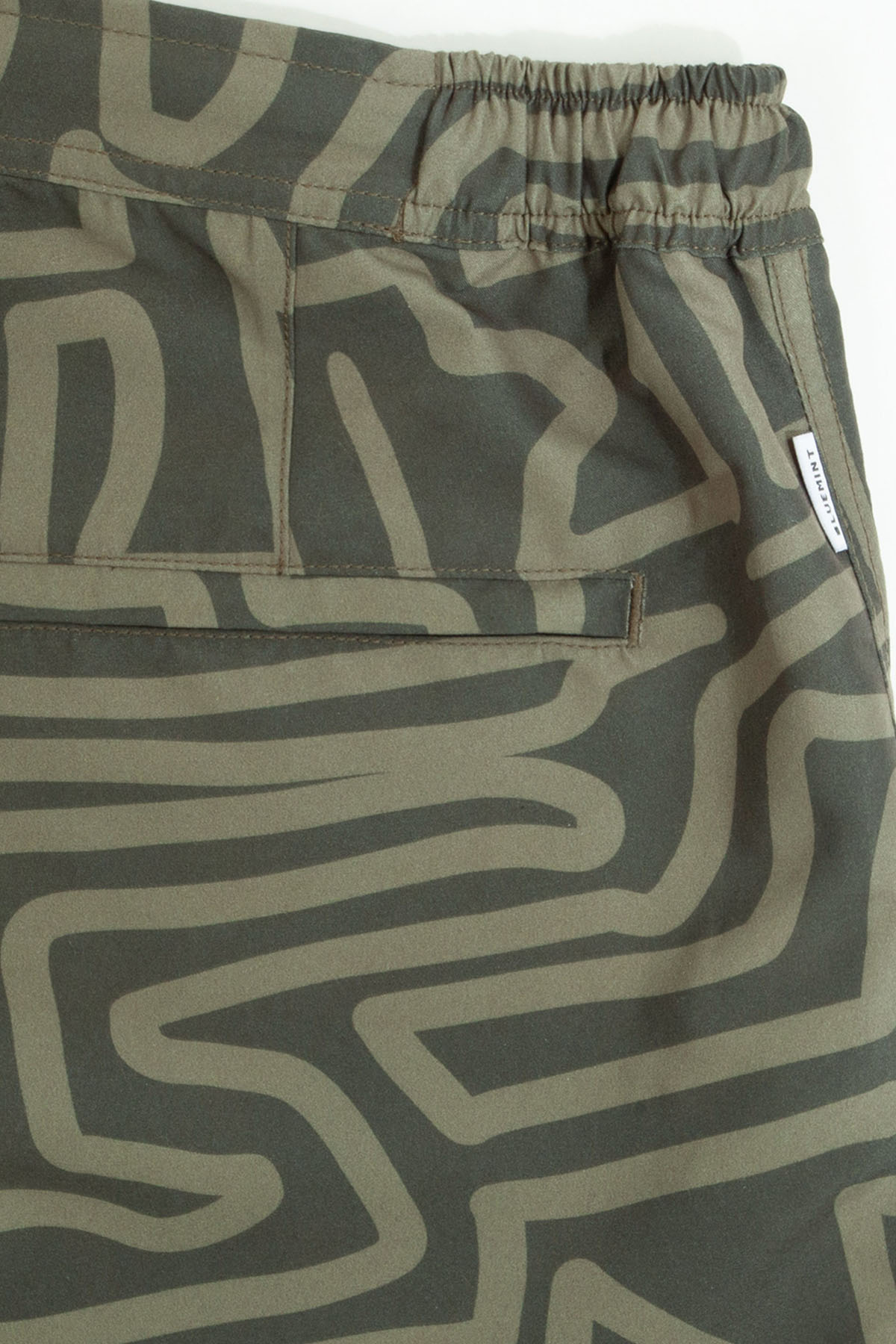 Bluemint Bond Army Maze Şort Mayo