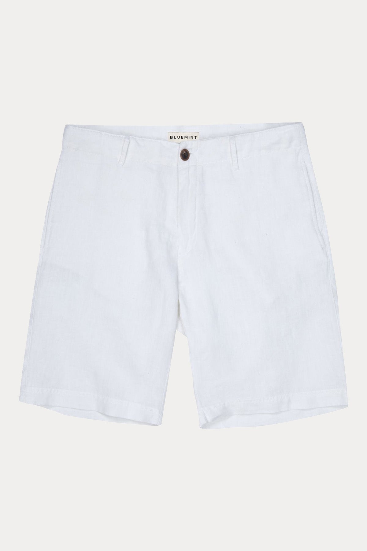 Bluemint Edmund Tapered Fit Yandan Cepli Keten Şort