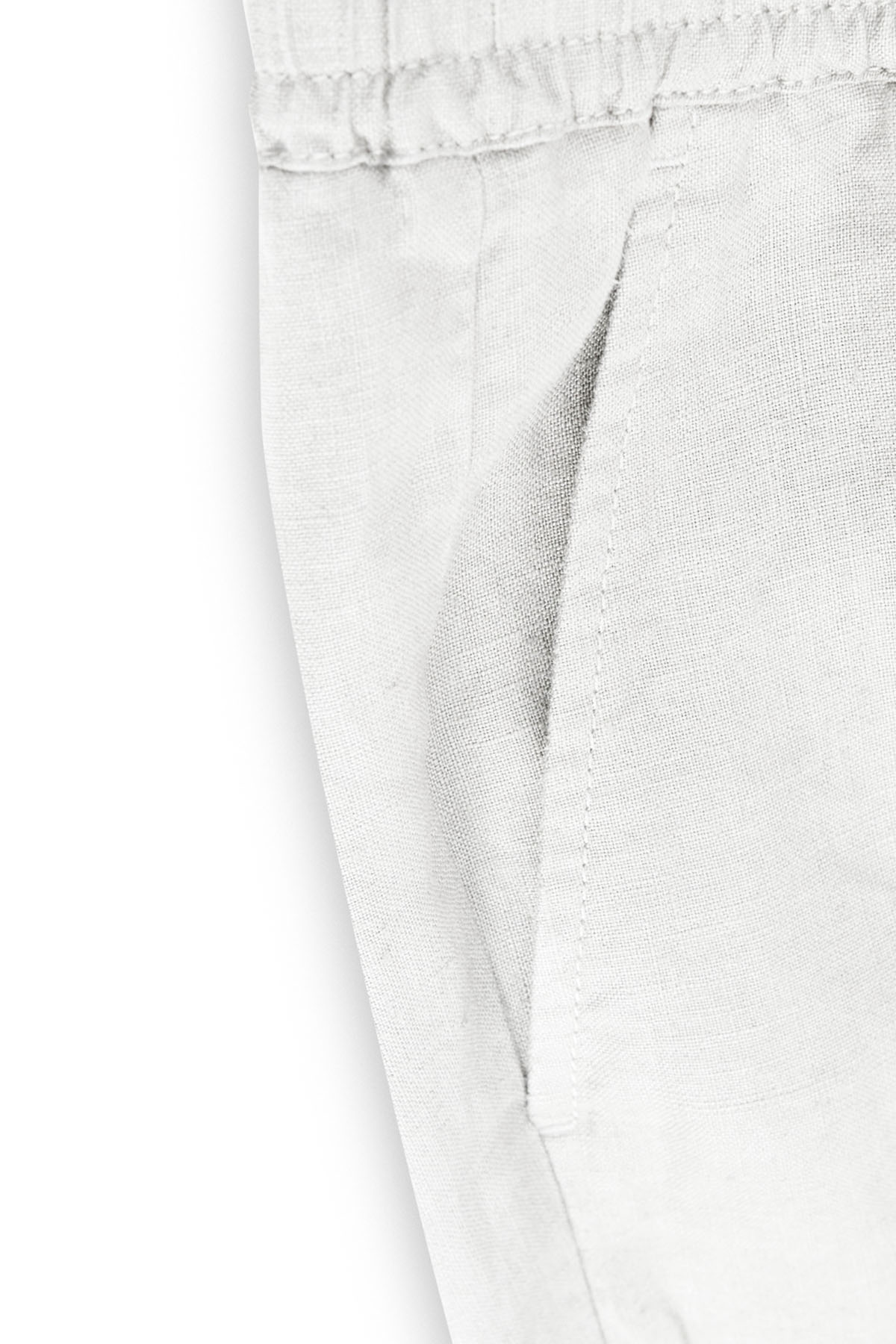 Bluemint Edan Comfortable Fit Keten Jogger Pantolon