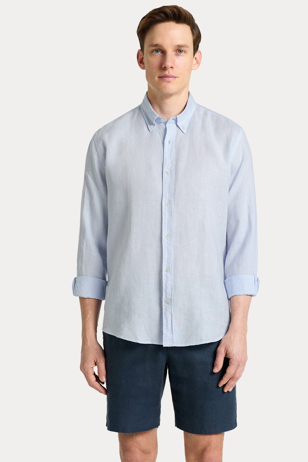 Bluemint Martin Comfort Fit Keten Gömlek