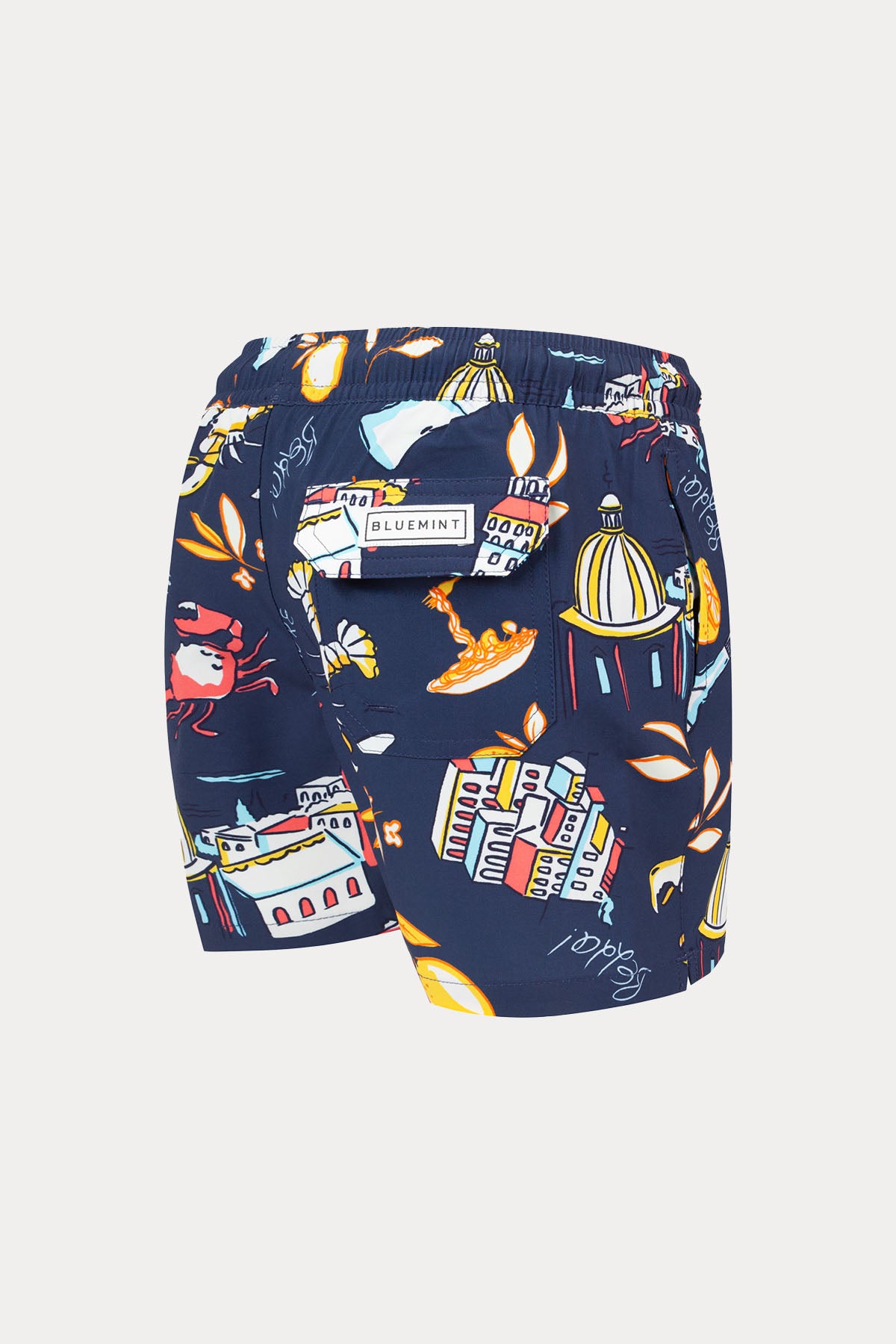 Bluemint Kids Arthus Boy Stretch Navy Spagetti Şort Mayo