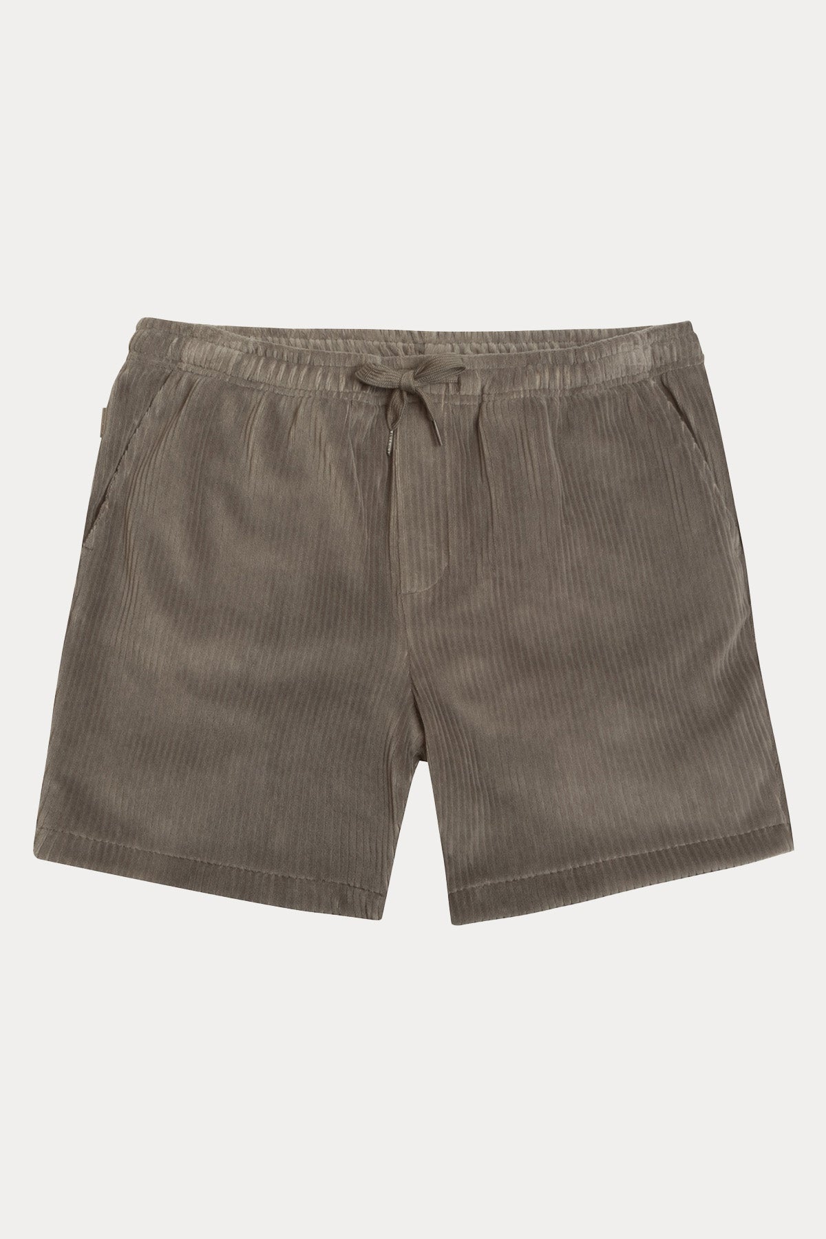 Bluemint Marsel Yumuşak Dokulu Fitilli Kadife Beli Lastikli Şort