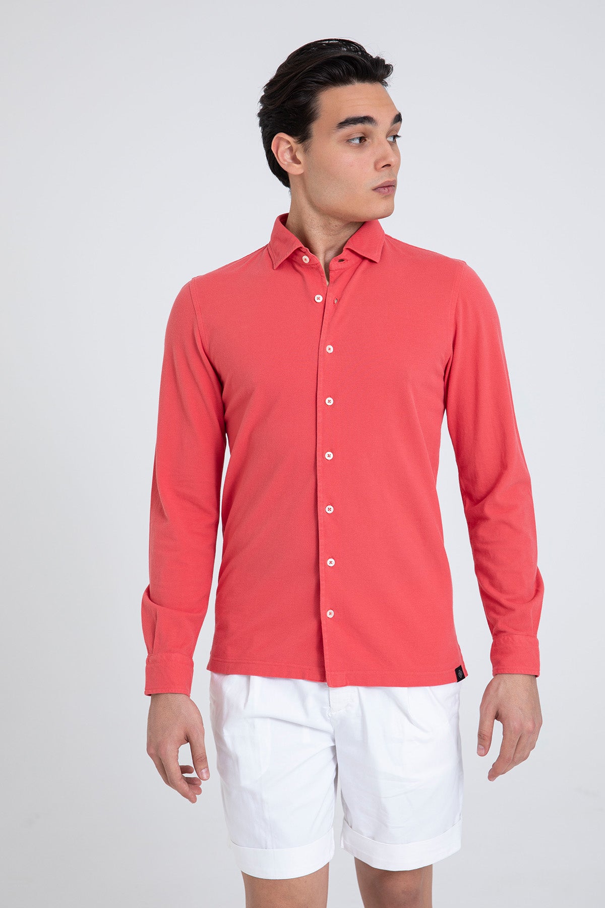 Gran Sasso Klasik Yaka T-shirt Gömlek