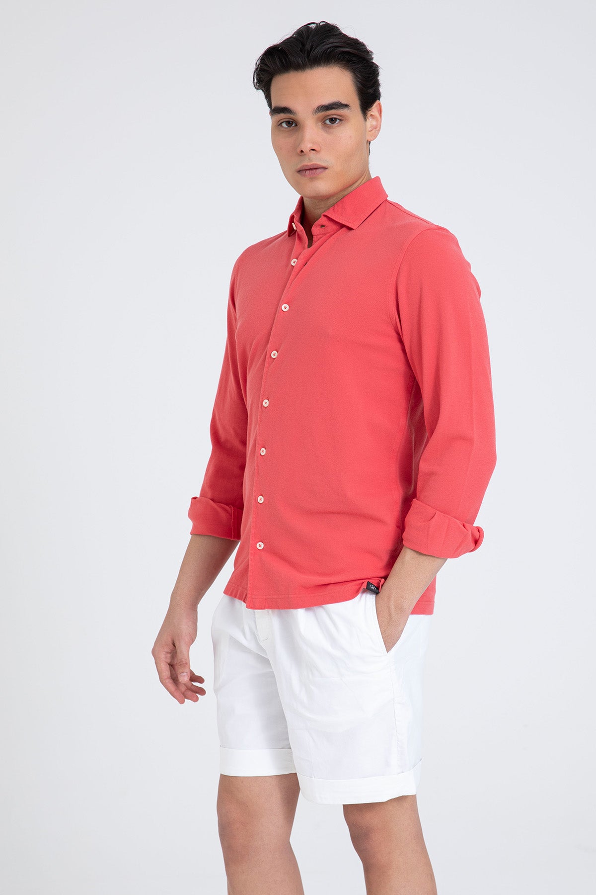 Gran Sasso Klasik Yaka T-shirt Gömlek