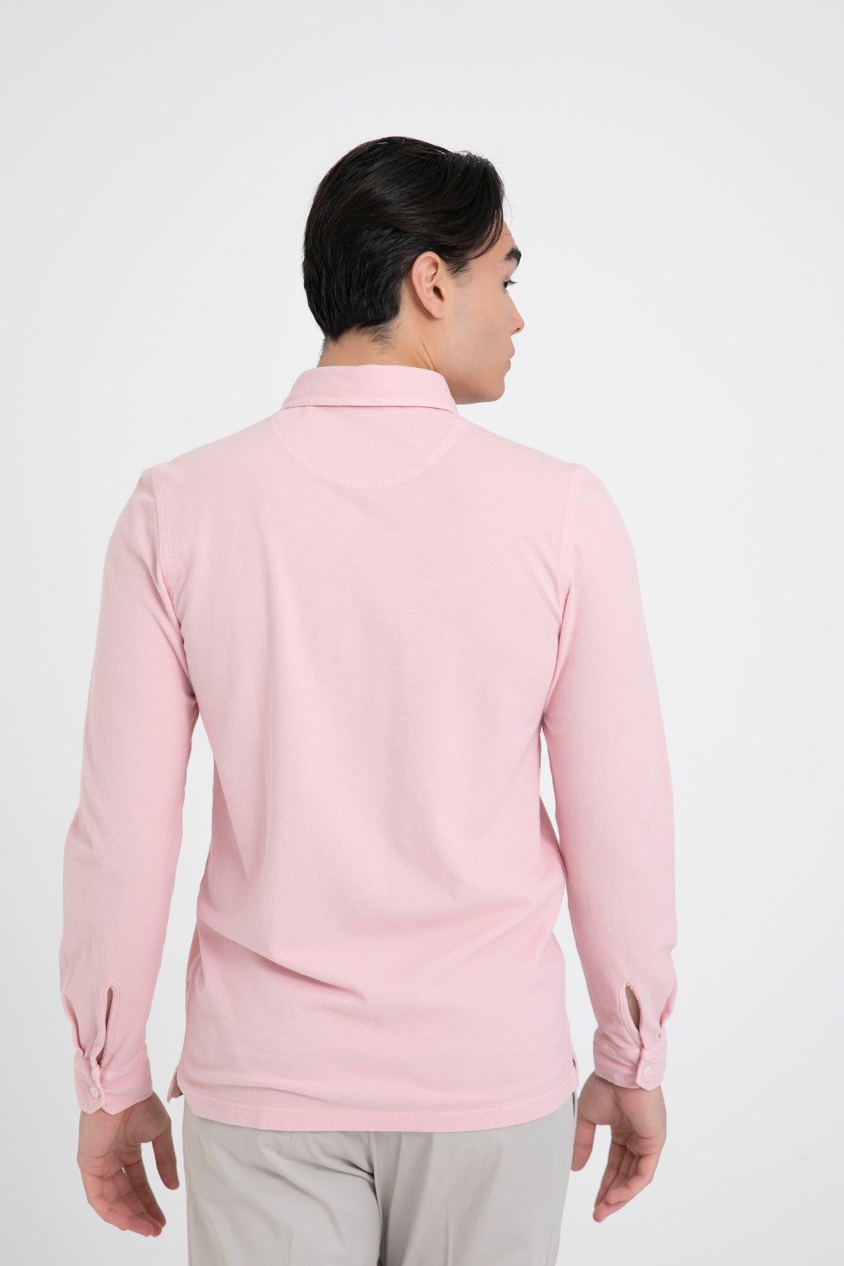 Gran Sasso Penye Kumaş Klasik Yaka Gömlek