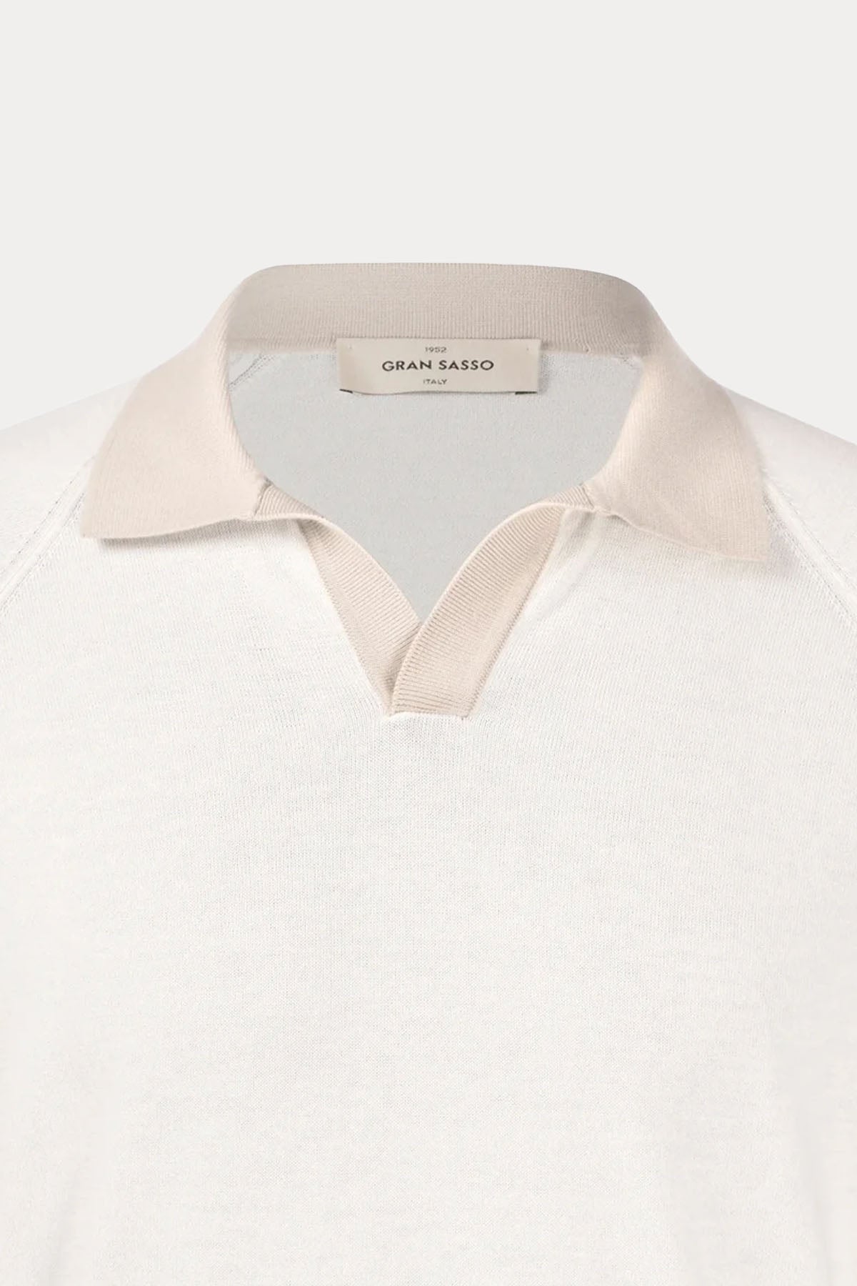 Gran Sasso Polo Yaka İnce Örgü Triko