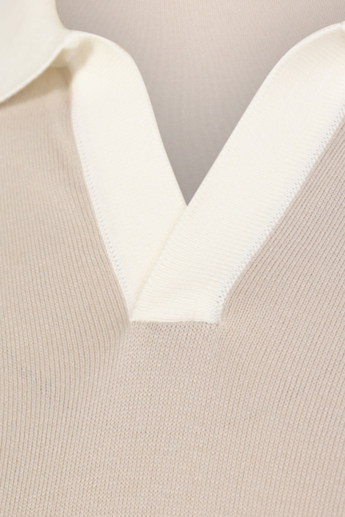 Gran Sasso Polo Yaka İnce Örgü Triko