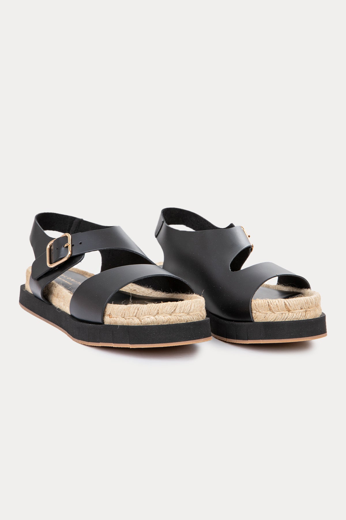 Paloma Barcelo Viola Hasır Örgülü Deri Sandalet