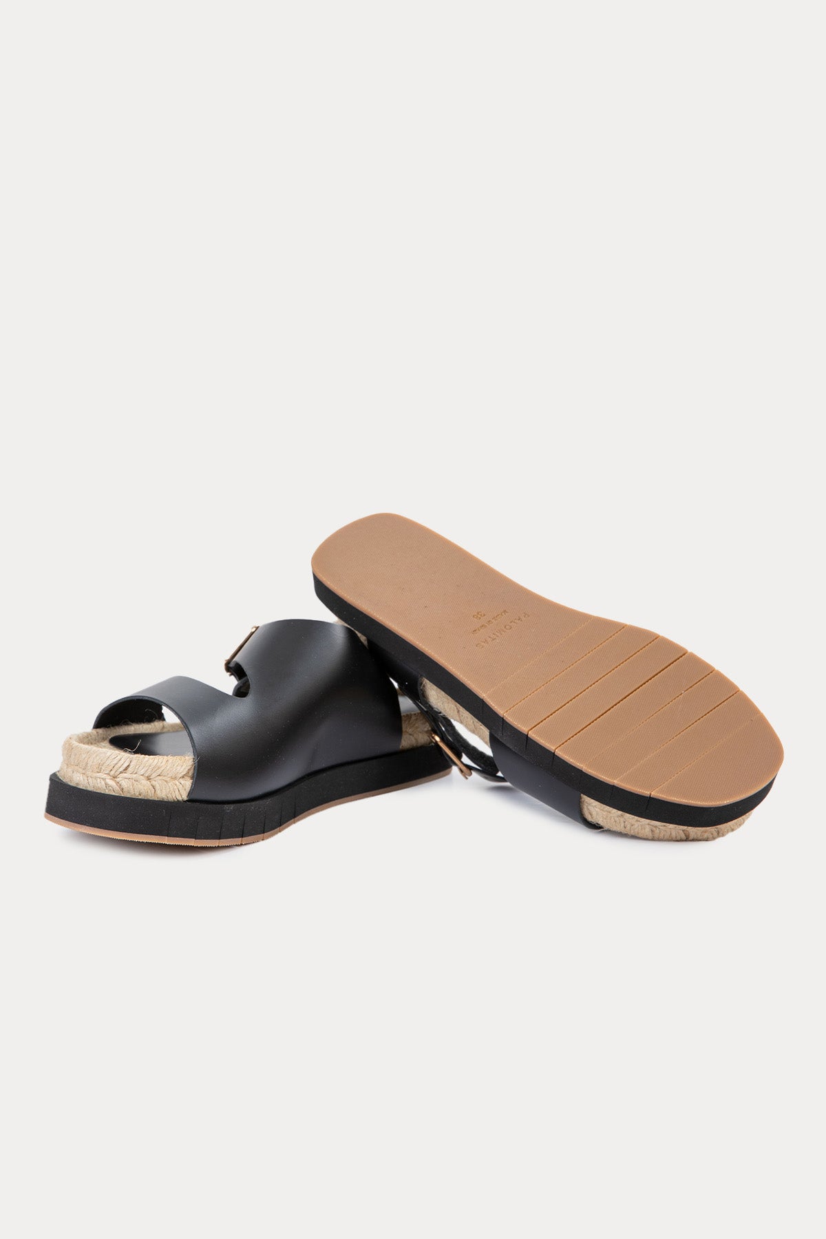 Paloma Barcelo Viola Hasır Örgülü Deri Sandalet