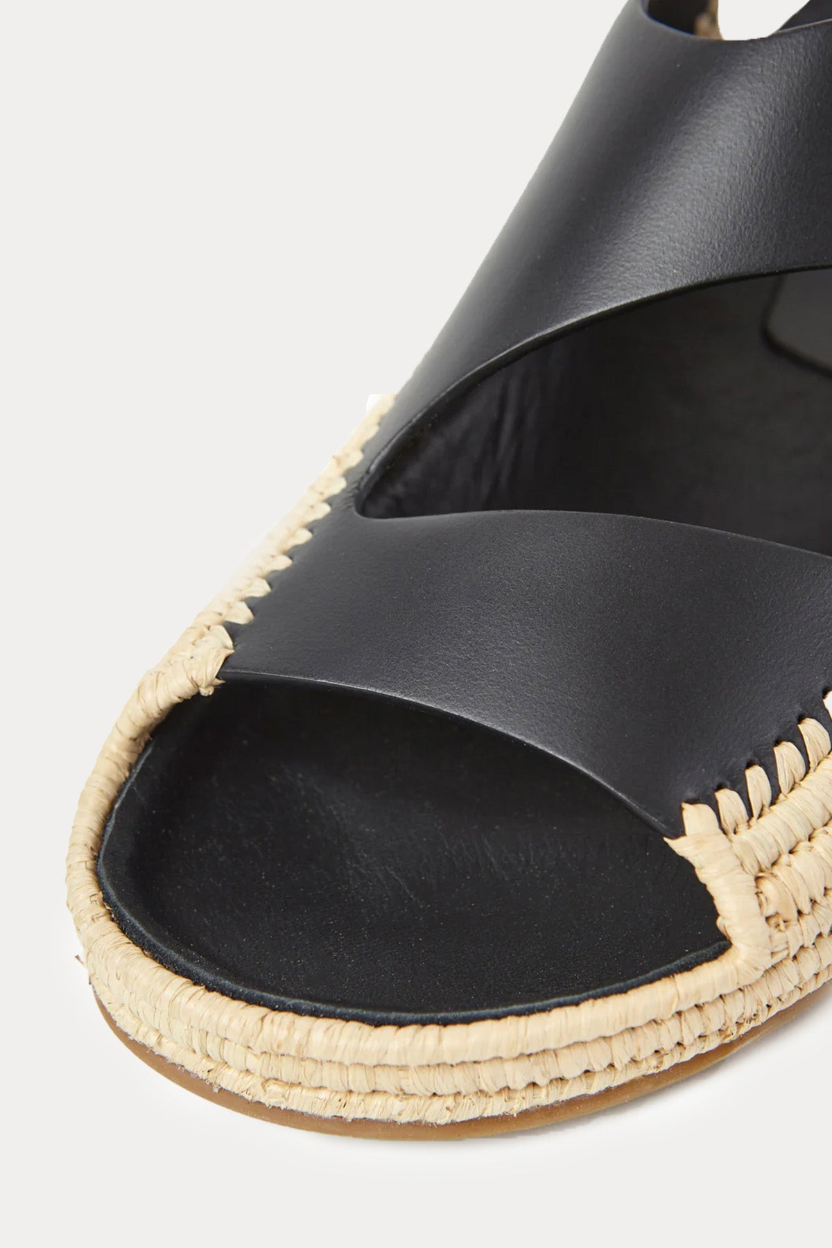 Paloma Barcelo Tullie Hasır Örgülü Deri Sandalet