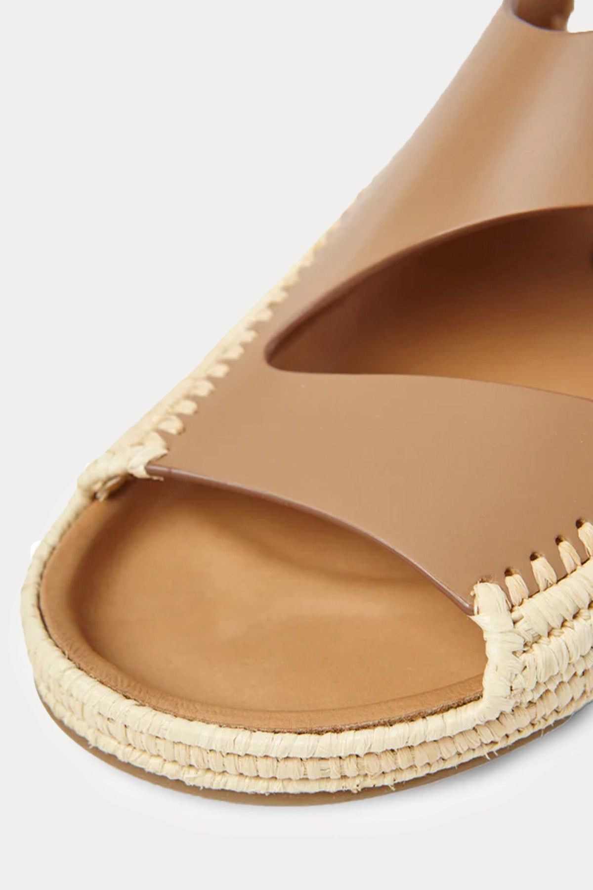 Paloma Barcelo Tullie Hasır Örgülü Deri Sandalet