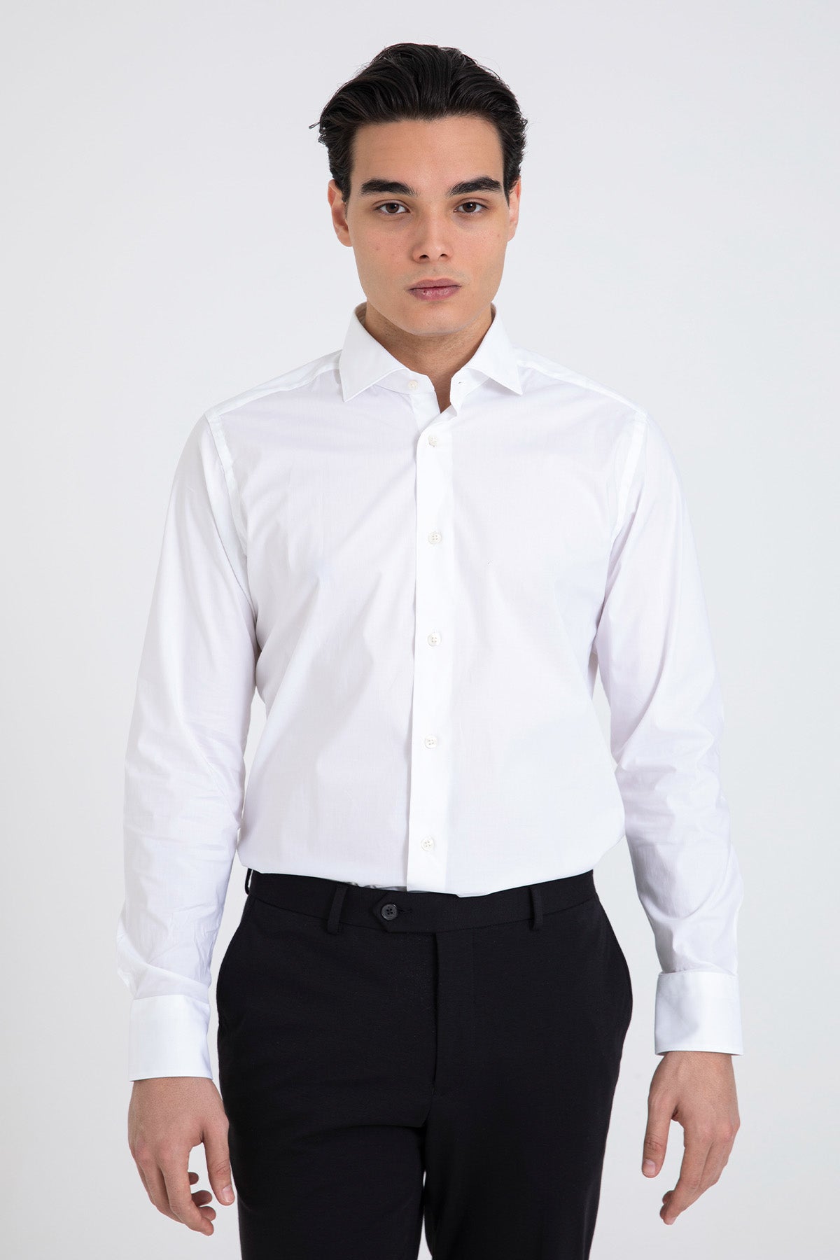 Tintoria Mattei Klasik Yaka Gömlek