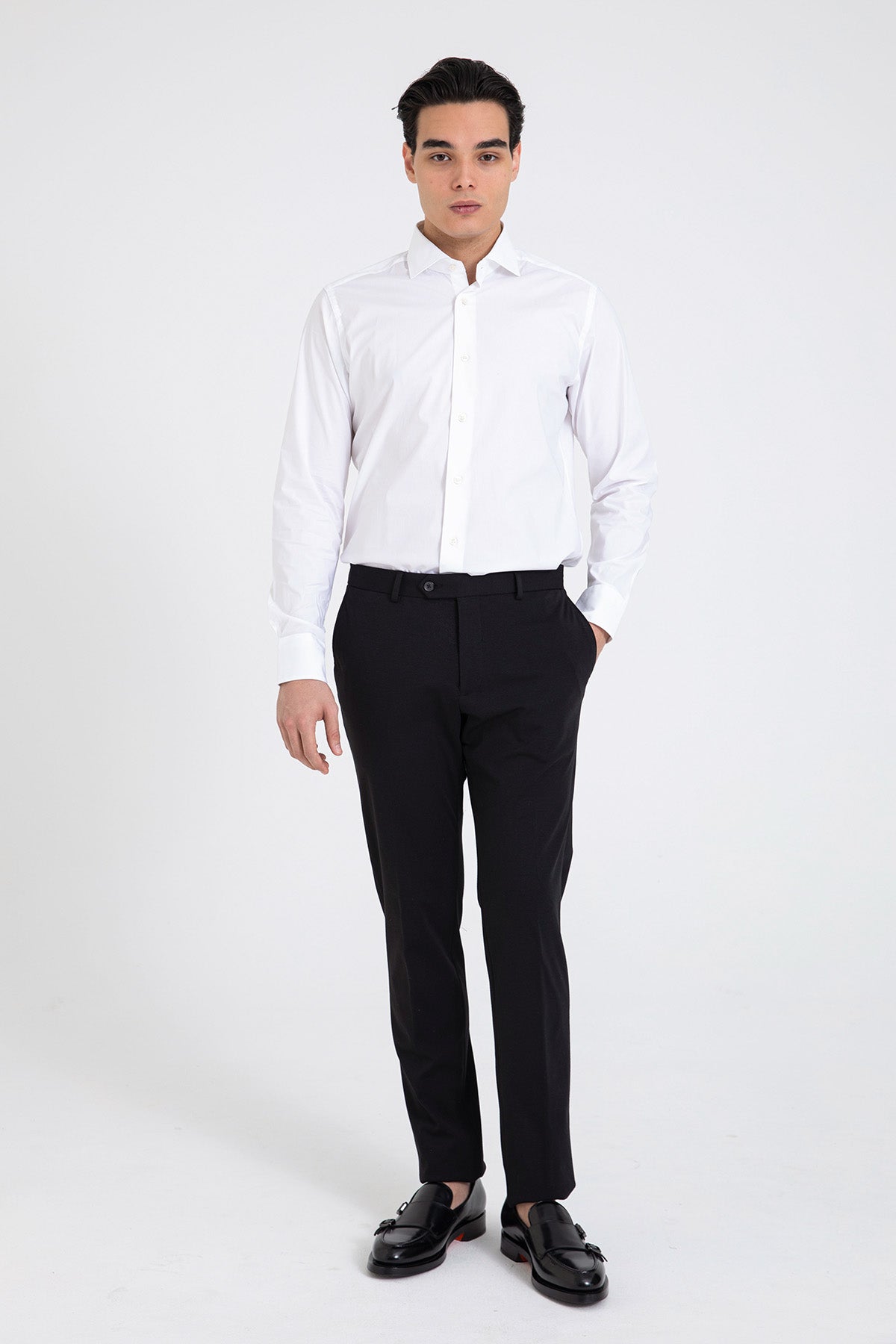 Tintoria Mattei Klasik Yaka Gömlek