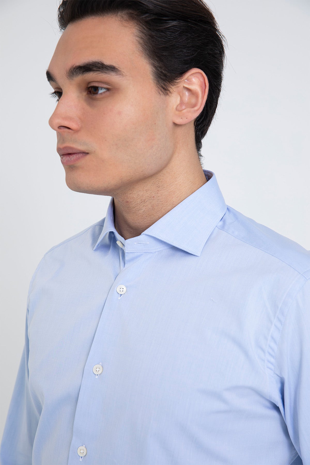 Tintoria Mattei Klasik Yaka Gömlek