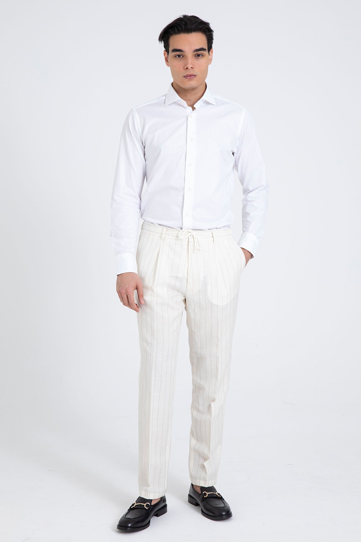 Tintoria Mattei Klasik Yaka Gömlek