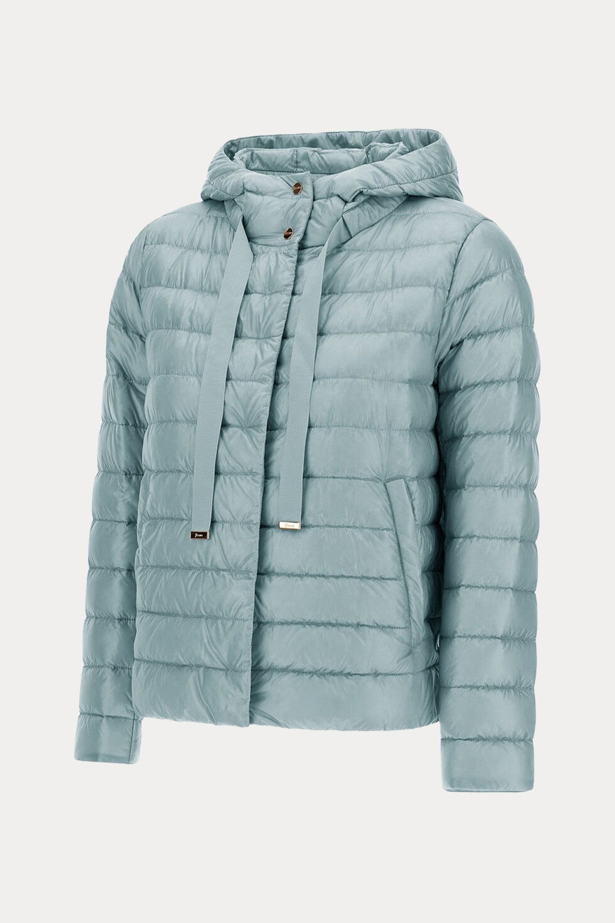 Herno Relaxed Fit Kapüşonlu Puffer Mont