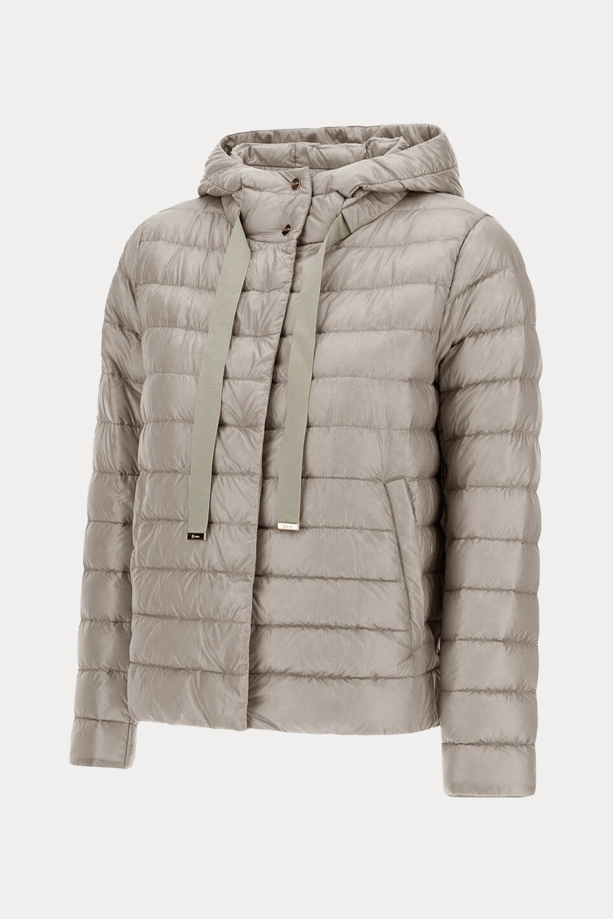 Herno Relaxed Fit Kapüşonlu Puffer Mont